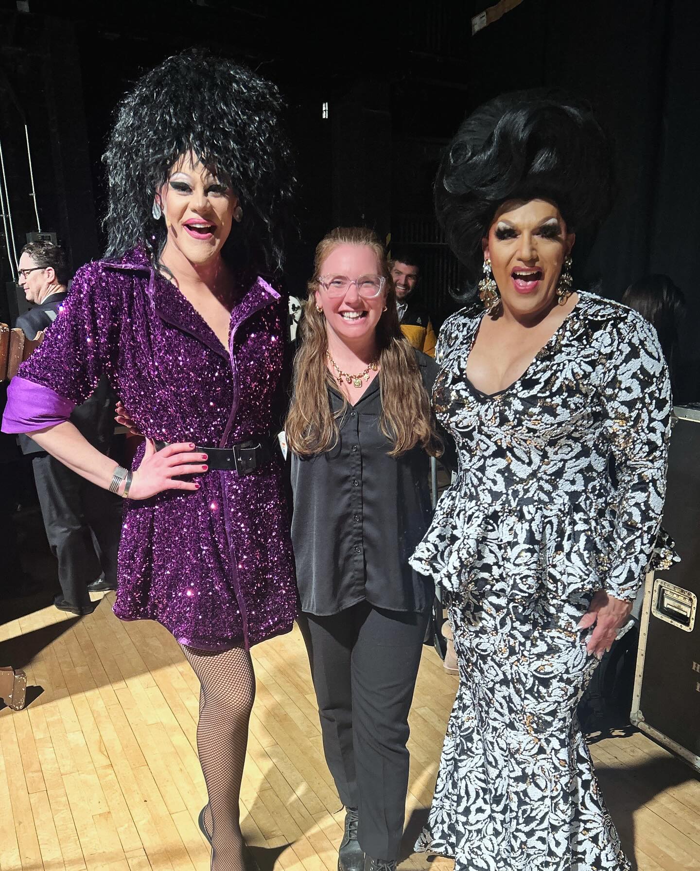 It’s always a good time to sit in with @rocphils but this week it was especially fun to share the stage with @thorgythor & @mrskashadavis ✨