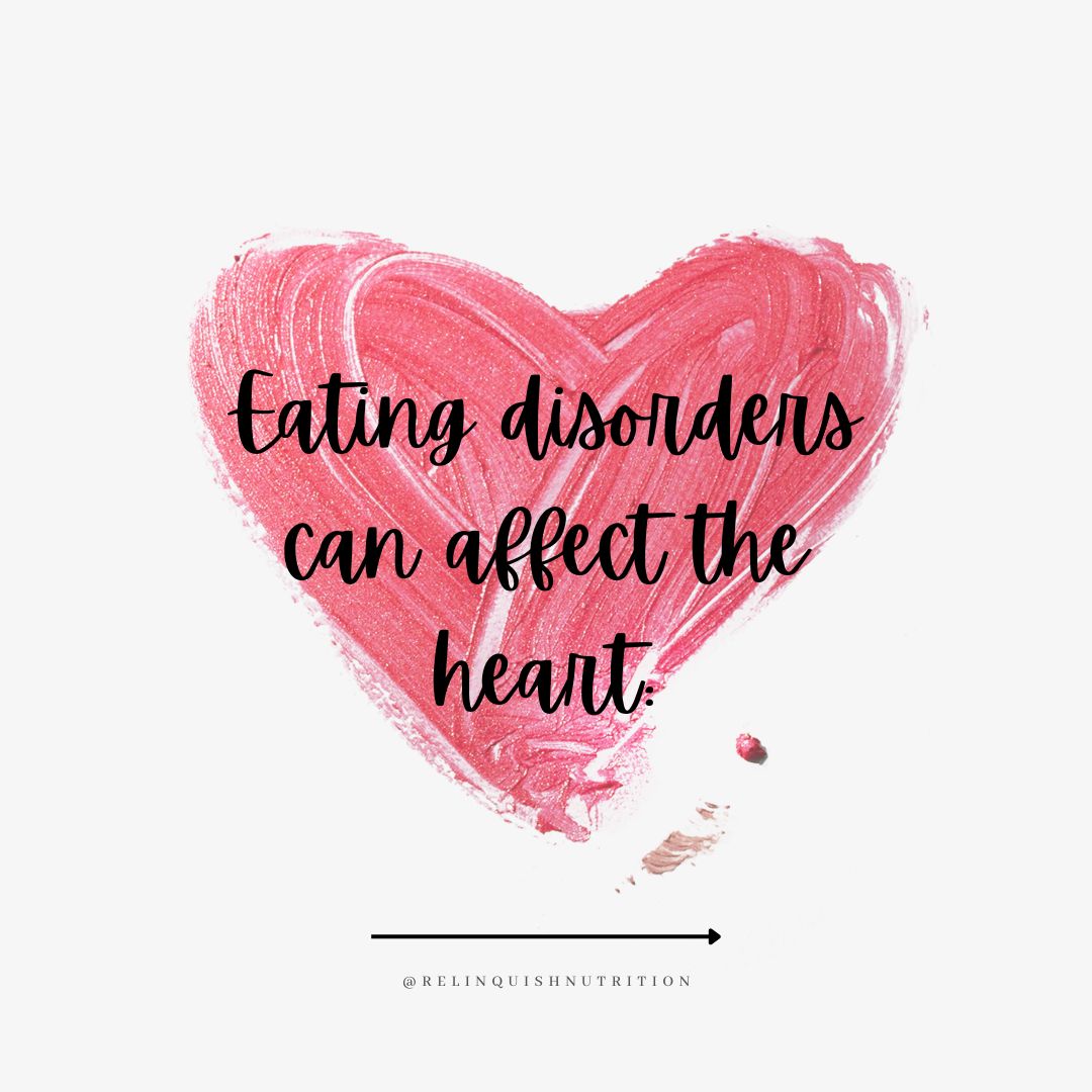 Valentine’s Day is all about hearts, so let’s talk about heart health and EDs. ❤️
Eating disorders can take a serious toll on heart health, but recovery makes healing possible. Here are some important things to know about how EDs affect the heart—and why nourishment is essential for recovery.