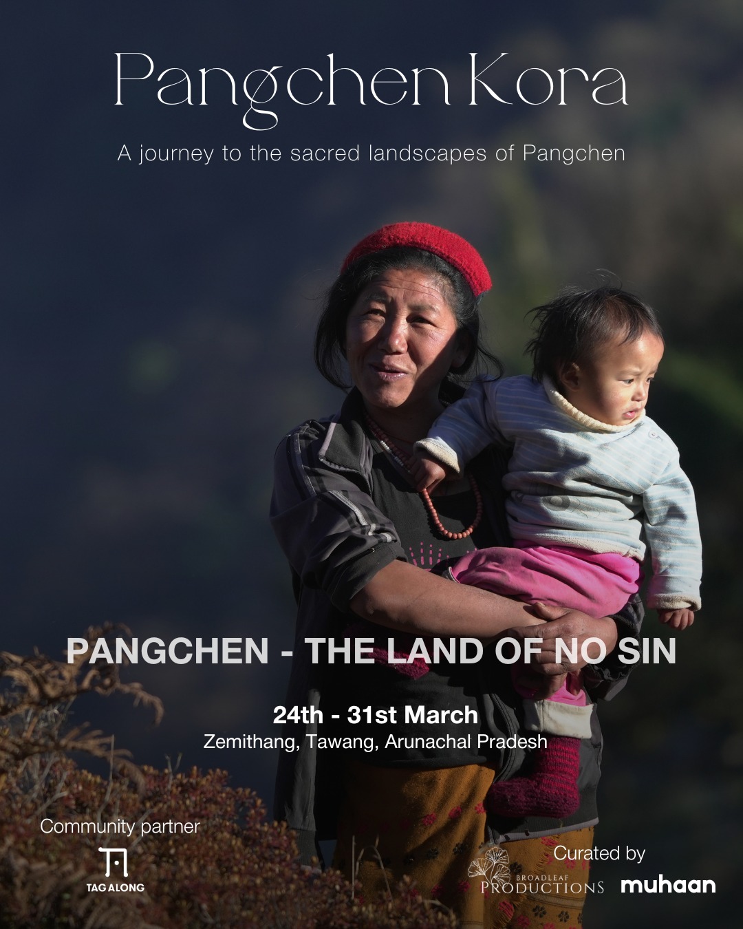 Pangchen, or Pangchen Dingro, meaning The Land of No Sin, embodies the deep-rooted Buddhist values of its people. The Pangchenpas, who inhabit this remote valley, have taken a sacred vow to uphold Buddhist teachings by refraining from the ten major sins. The valley comprises six hamlets—Zemithang, Lumpo, Muchat, Kharman, Kelengteng, and Soktshen. Though part of the larger Monpa community, the Pangchenpas have developed their own distinct language and traditions, shaped by their isolation and unique historical influences.
The local culture is deeply intertwined with spirituality, and the land is believed to be protected by divine forces. A journey to Pangchen offers a rare glimpse into a world where history, spirituality, and nature exist in perfect harmony—a land untouched by time yet alive with tradition.
Join us for Pangchen Kora | March 24–31, 2025
Register now—link in bio!
#PangchenKora #TheLandOfNoSin #SacredValley #BuddhistHeritage #SpiritualJourney #HiddenHimalayas