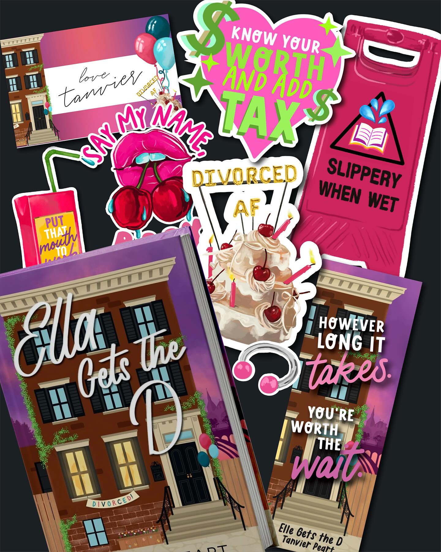 ⚡️What if you could hold your favorite story in your hands?
As a designer, I help authors turn their worlds into something tangible—and here are some amazing author merch I’ve had the pleasure of creating!
Stickers, book marks, character portraits and bookplates are just great ways to bring an amazing story to life.
🌙⚡️