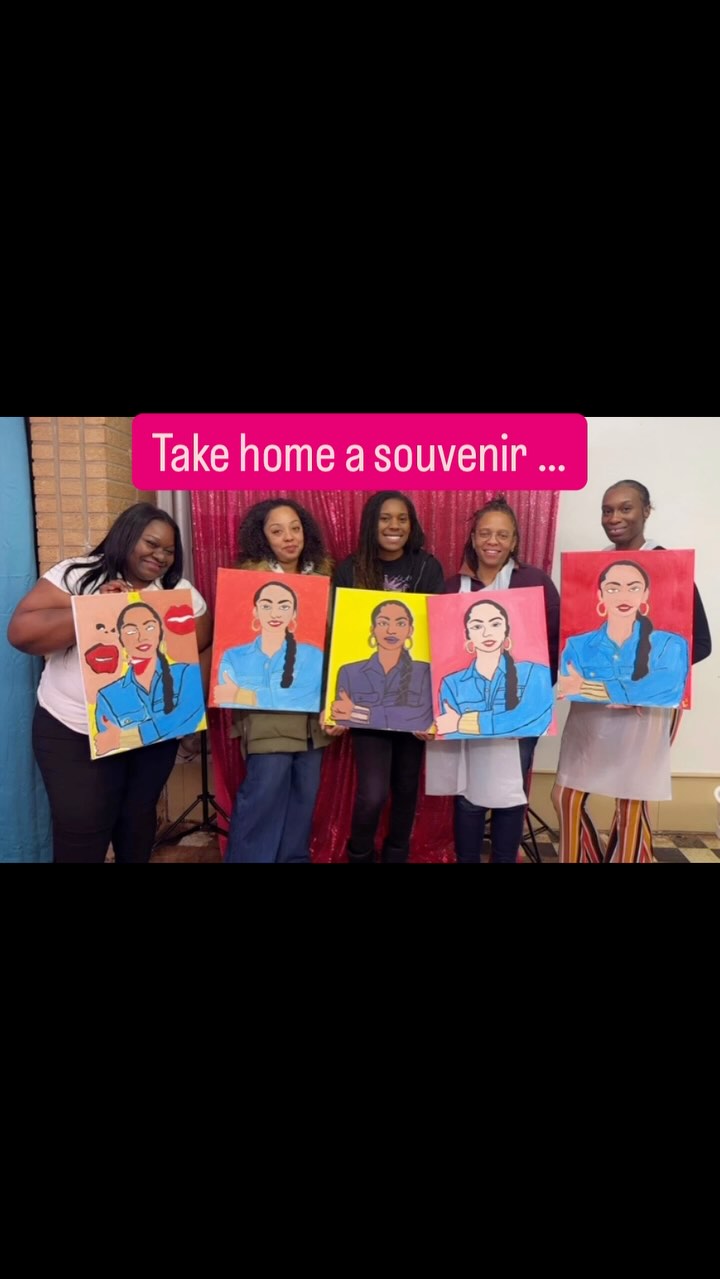 Unleash Your Inner Artist at Our Artist Themed Paint & Sip Night’s!
Looking for a fun and relaxing evening with friends or a creative solo escape? Join us for a vibrant Paint & Sip experience! Whether you’re a seasoned artist or picking up a paintbrush for the first time, this event is perfect for everyone. Enjoy a glass of your favorite wine (or beverage of choice) as you follow along with our instructors to create a masterpiece. It’s the ideal night for unwinding, socializing, and tapping into your creativity.
Spaces are limited, so grab your spot today and let’s paint, sip, and make memories! Get your tix on our website www.pinkgiraffepaint.com or Eventbrite, link in bio!!! #pinkgiraffeartstudio #southshorechicago #thingstodochicago #painting #chicagoevents #paintandsip #painting #acrylicpainting #painting🎨 #paintingclass #paintingoncanvas #paintingfun #sade #sadeadu #sweetesttaboo