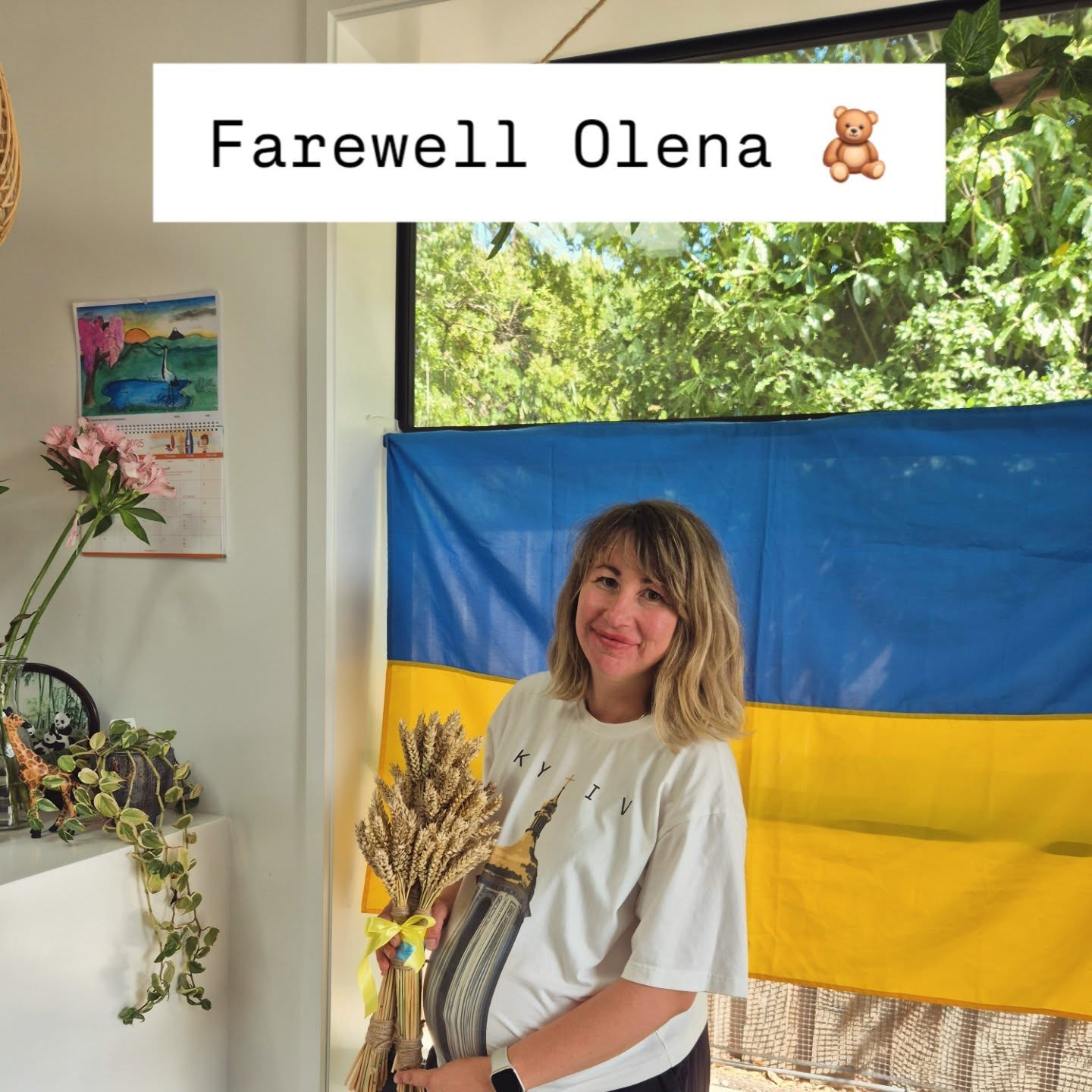 This week we wish Olena on her final days with us as she heads off onto maternity leave to have her baby boy. We are going to miss her 😢. On this final week we are celebrating some Ukraine culture, Olena has prepared some wonderful experiences for our children to learn all about Ukraine and her culture and traditions.
Friday will be Olena's last day with us. ❤️