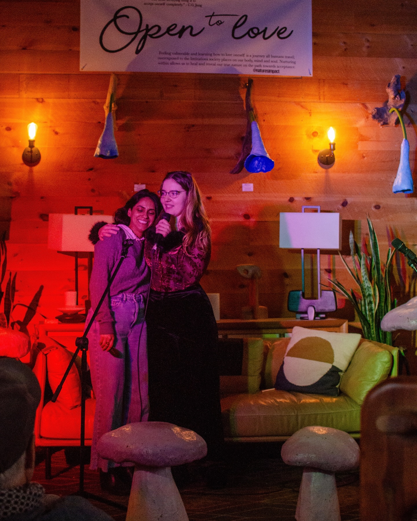 “The most terrifying thing is to accept oneself completely.” — Carl Jung. A quote that reflects on the profound journey of self-love—the courage to face our deepest truths and embrace the parts of ourselves we often hide.
Swipe to see a glimpse into the performances from Open to Love and reflect on the power of sharing one’s truth 🫶🏼 Through performance, dance, and song, the performers revealed the beauty of vulnerability, reminding us that self-expression is not just art—it is a radical act of self-acceptance.
📸 photos by @geeooff