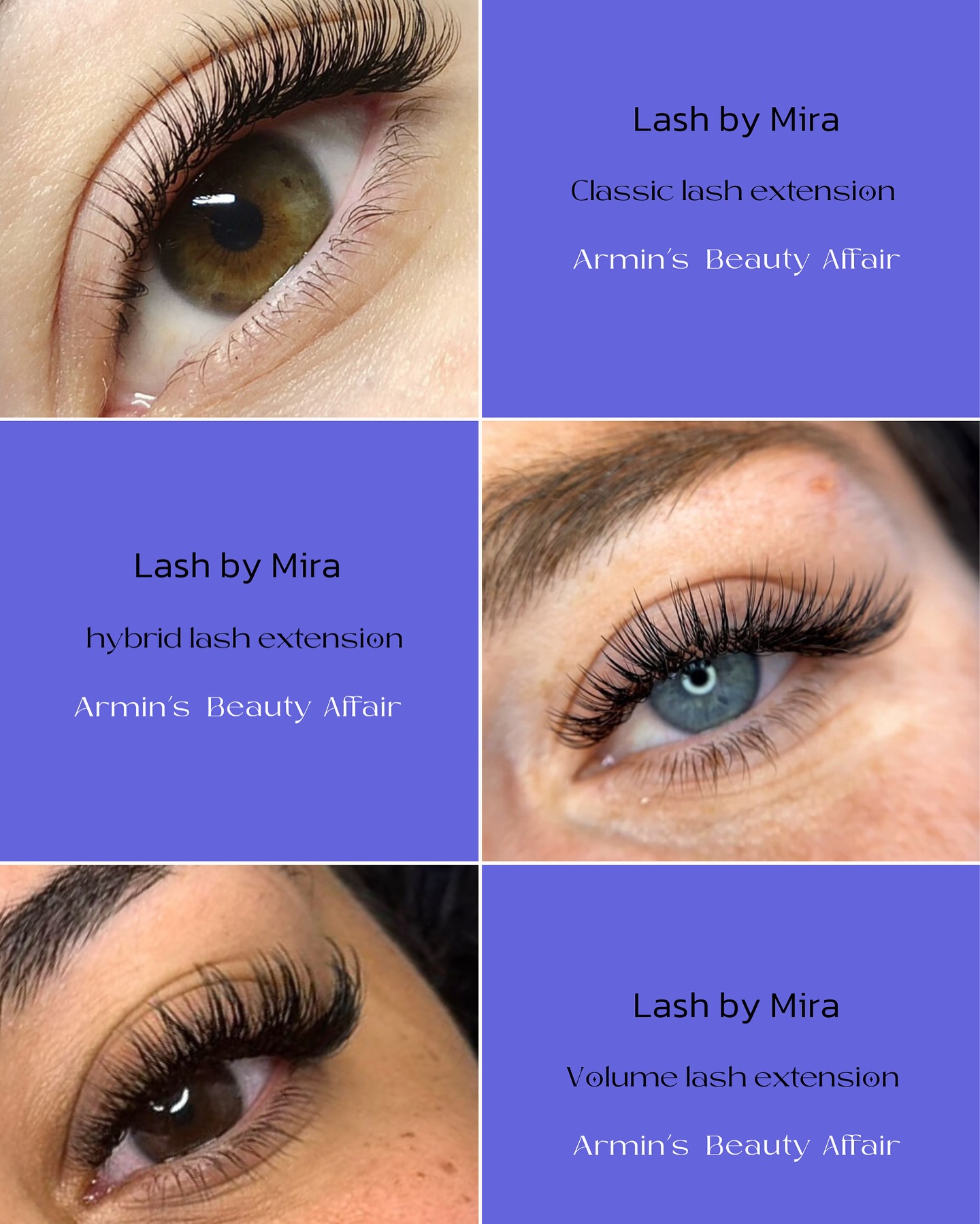 ✨ Meet Mira – Our Lash Expert! ✨
We’re so excited to welcome Mira to the team! With 3 years of experience, she’s a master at creating natural wispy lashes and bold drama volume sets – whatever suits your style best!
If you’re looking for fluffy, lightweight, and long-lasting lashes, Mira is your go-to girl. 💕
📅 Limited spots available – Book now & let your lashes do the talking!
#LashByMira #HalifaxLashes #WispyLashes #VolumeLashes #HybridLashes #ArminsBeautyAffair #lashextensionshalifax