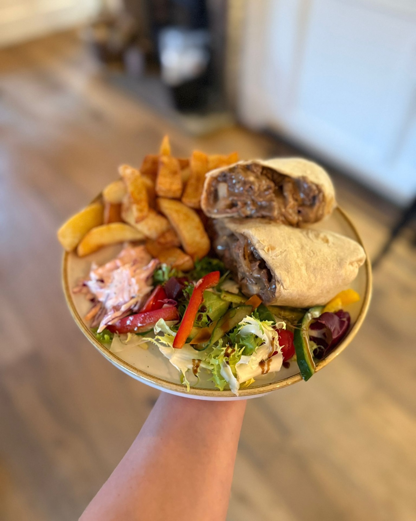 Our Philly Cheese Steak Wrap ticks all the boxes!
Filling ✔️
Delicious✔️
Amazing value✔️