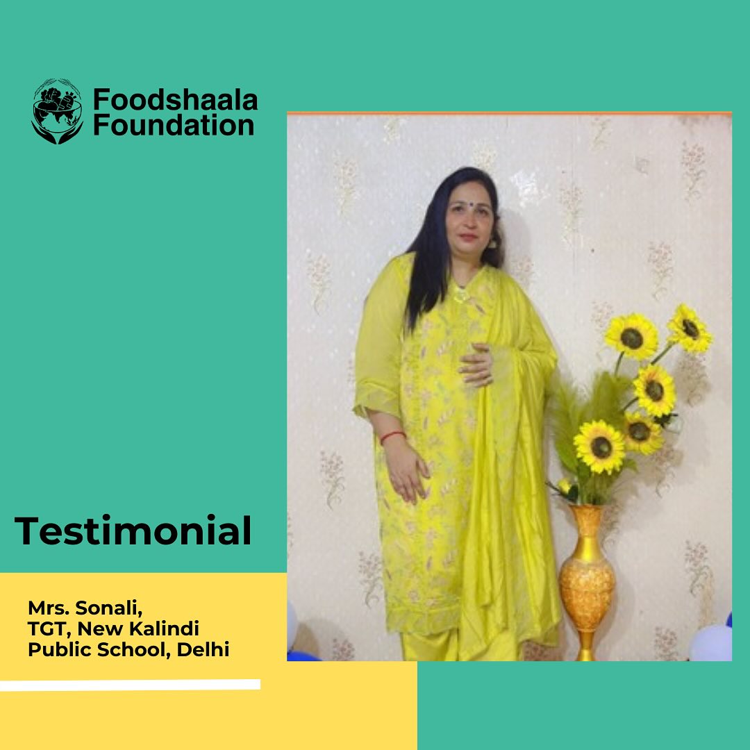 A teacher’s appreciation means the world to us!
A big thank you to Mrs. Sonali, TGT at New Kalindi Public School, Delhi, for recognizing the impact of our session! It’s always a joy to see students engage, learn, and get excited about healthy eating habits.
At Foodshaala, we believe that nutrition education should be fun, engaging, and accessible to all. It’s heartwarming to see educators recognize the impact of our work in shaping healthier futures for students.
We are grateful to all the amazing teachers and schools who support our mission!
#Foodshaala #HealthyEatingForKids #NutritionEducation #TeachersMatter #HealthyFuture