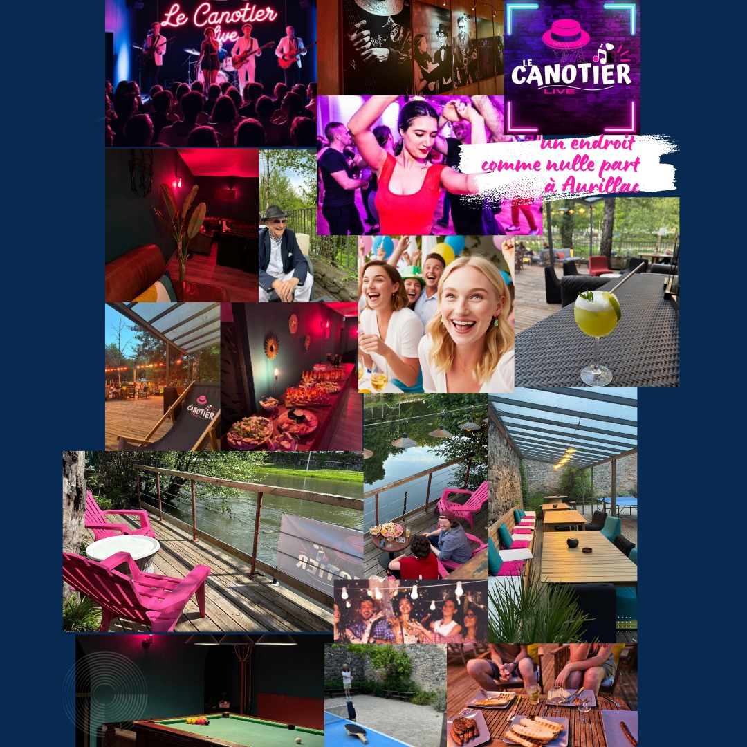 Découvrez l’ambiance du Canotier Live !
Plongez dans l’univers unique de notre lieu à travers ces images 📸🔥 Venez vivre l’expérience en vrai ! #CanotierVibes