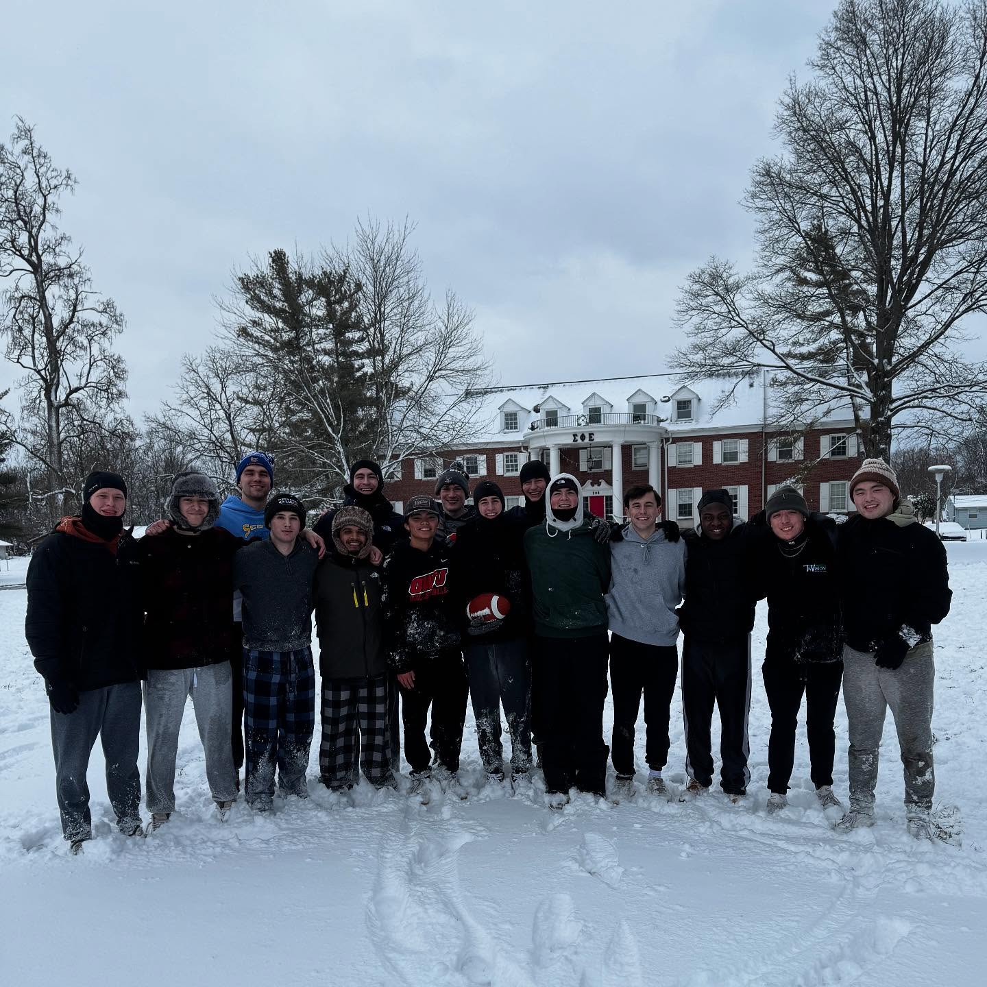 Brotherhood Event: Snow Football 🏈✅