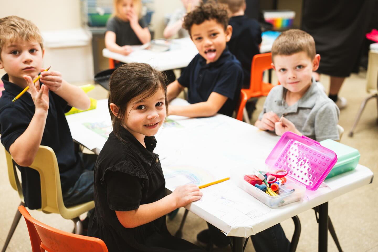 A quick peek into Kindergarten.