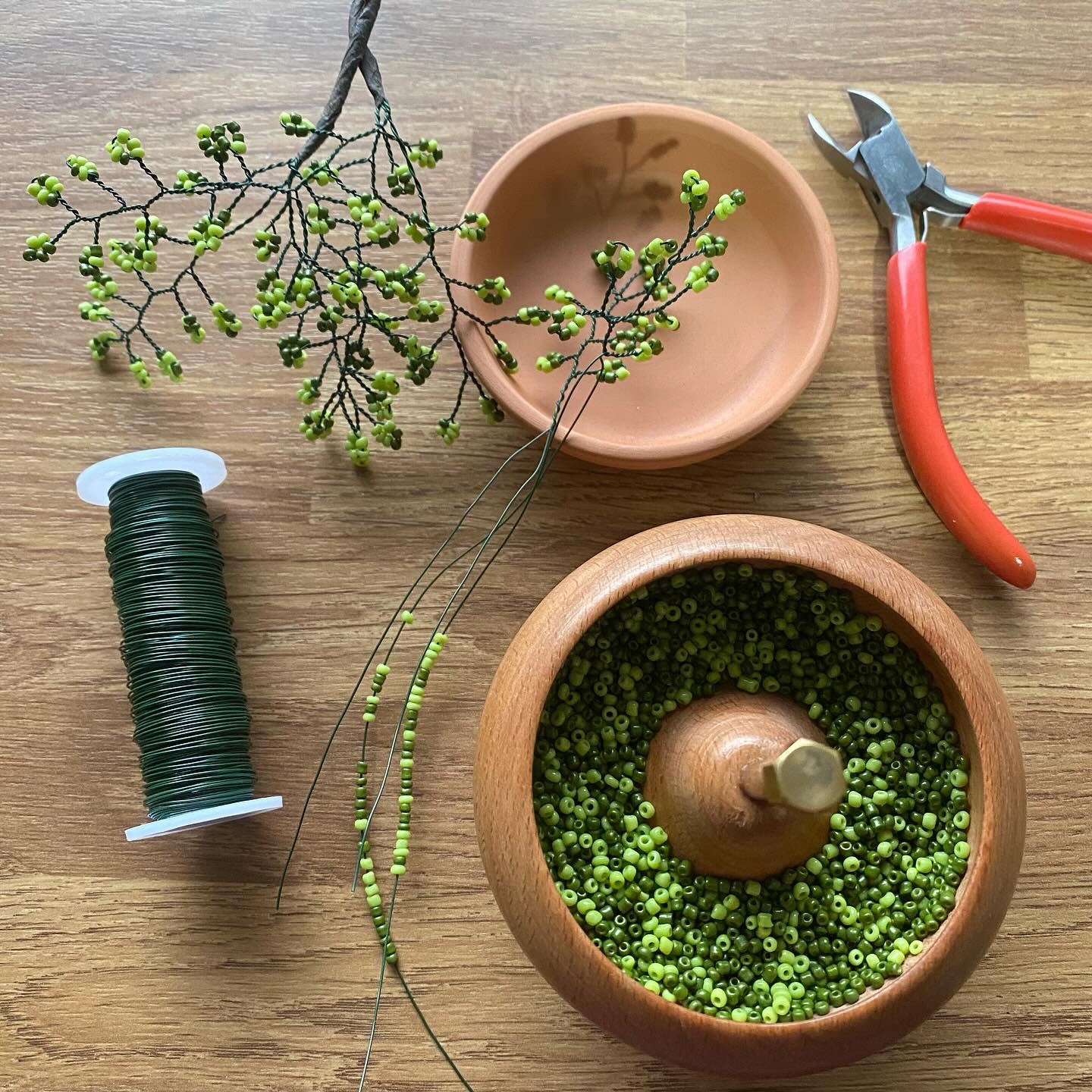 Can you guess what’s coming soon?
#wip #wipwednesday #comingsoon #guesswhat #frenchbeadedflowers #beadedflower #thebeadedgarden #mystery