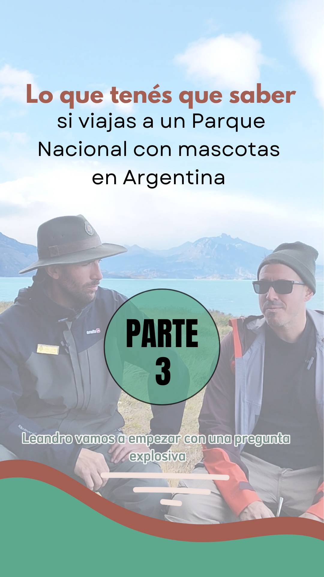 Leandro Legarreta Guardaparque Nacional nos cuenta lo que hay que tener en cuenta si viajamos con mascotas a los Parques Nacionales. Unas preguntas cortas y con mucha información que no tienen desperdicio. #calafate, #viaje ,#mascota , #calafateargentina #calafatepetfriendly #viajeconmascotas #patagonia #surargentino #argentina #parquenacionallosglaciaresargentina #chalten #mascotas #perrosygatos #viajarconperros #viajarcongatos #viajesconperros #viajescongatos