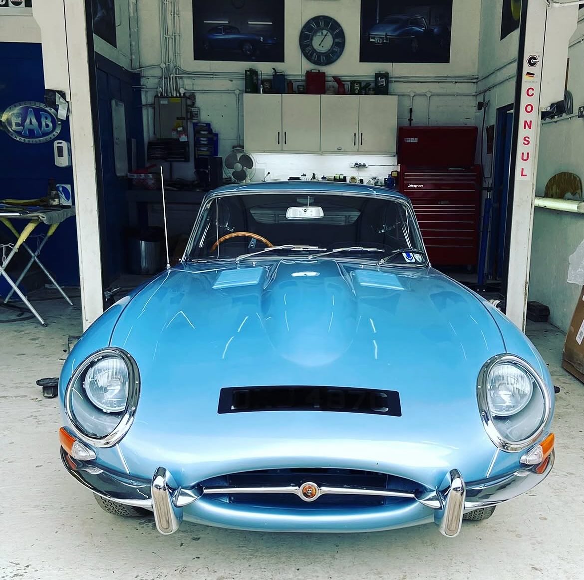Front end Friday! One of the many Jaguar E type’s we look after for clients.
.
.
#frontendfriday #jaguar #jaguaretype #classiccarrestoration #essex #classiccar #classiccars #classiccarsdaily #restoration #fabrication #paintwork #carsofinstagram #vintagecars #photooftheday #vintage
#metalshaping #panelbeating