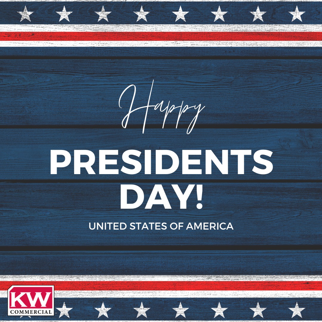 From our forefathers to the leaders of today, today we celebrate the presidents of this nation.
#presidentsday #presidentsday2025 #USA #redwhiteandblue #kwcommercialsocal #kwcommercial #commercialrealestate #Commercialbroker #multifamily #retailrealestate #industrialrealestate