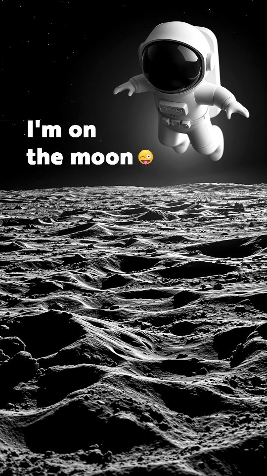 In black and white, it looks like I'm on the surface of the moon 😊🌑🚀