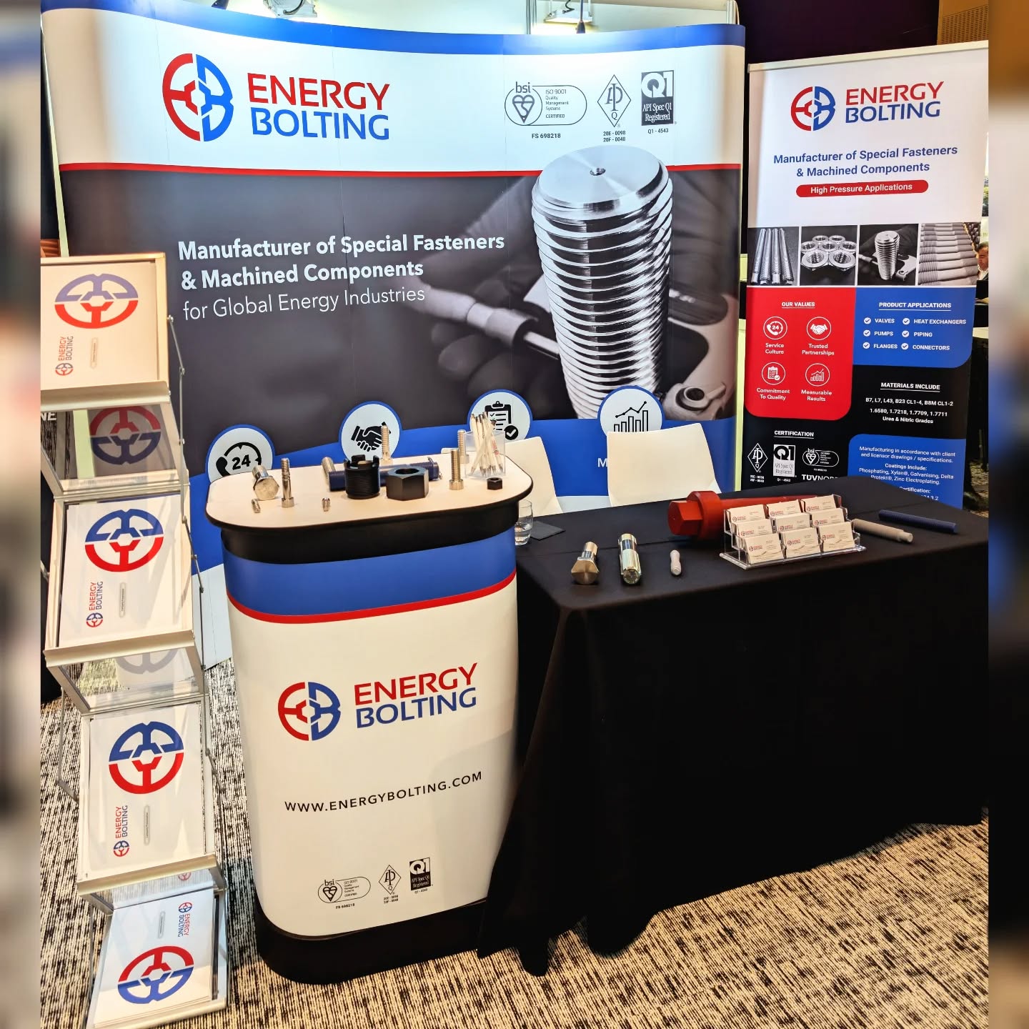 Energy Bolting is proud to have recently showcased our high-performance fasteners and machined components at a key industry event in Europe.
Engaging with industry leaders and demonstrating our expertise in critical bolting applications is always invaluable.
#Energy #Bolting #Fasteners #MachinedComponents #EnergyIndustry #Quality #Manufacturing #UKmanufacturing