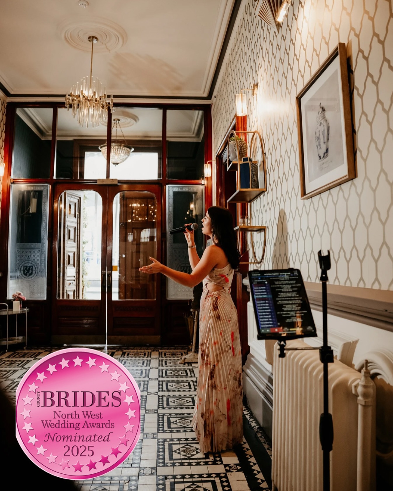 A FABULOUS email to receive! I have been nominated for the County Brides Wedding Awards 2025 by one of my lovely brides Steph and would love your support!
I was very lucky to make it as a finalist in 2023 and would love the opportunity to hopefully do it again but I need your help 🙏🏻
If I have sung at your wedding between 1st September 2020- 30th April 2025 then you eligible to cast your vote 🗳️
HOW TO VOTE ⬇️
Click the link in my bio 🔗
Click ‘Awards Form’ and complete the first section of the form 👇🏼
Scroll down and you can find me under ‘Entertainment Act’ 🎤
Your vote means so much, voting closes on 30th April 🧡✨
#weddingsinger #weddingvocalist #weddingentertainment #northwestsuppliers #awardwinning #countybrides2025