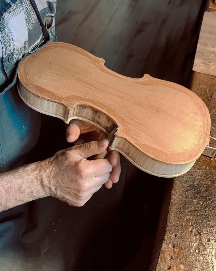 New chapter with a fresh sound: re-cutting the spruce top for the perfect shape! 💥🎻🎶
For more information, visit our website. www.geigenbauhiller.de