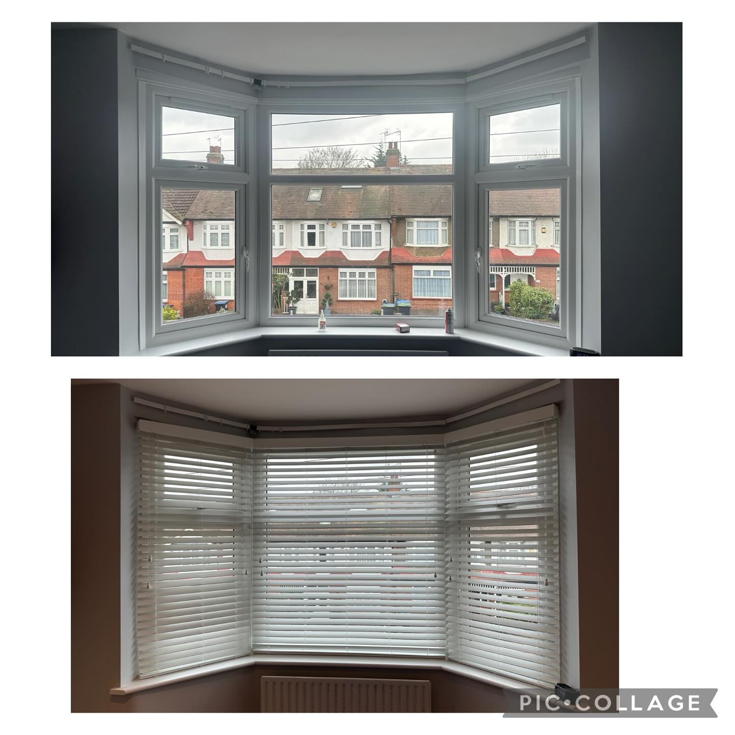 Exciting transformation alert! 🚀 Check out this stunning before and after of our bay window makeover.
✨ **Before**: Our bay window was beautiful but needed a little upgrade to make the space feel brighter and more elegant.
✨ **After**: We installed these sleek white Venetian blinds, and WOW! What a difference! They not only enhance the room’s aesthetic but also provide perfect control over light and privacy.
#HomeUpgrade #InteriorDesign #VenetianBlinds #BeforeAndAfter #HomeInspiration
Feeling inspired? Share your own before and after transformations with us! 😊