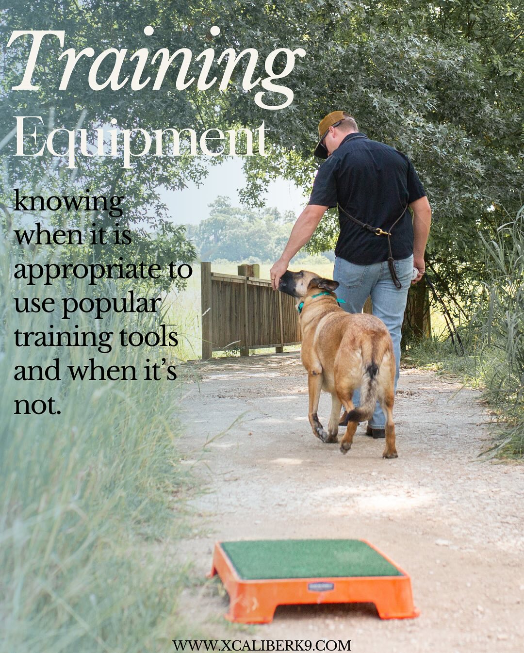 ✅The most effective dog training relies on a balance of the right equipment and positive reinforcement. Always consider your dog’s unique temperament, physical needs, and behavior patterns before choosing a training tool. When in doubt, consulting a professional trainer who uses humane and evidence-based methods can help ensure that both you and your dog have a positive training experience.
✅By understanding the appropriate contexts for each tool, you can make informed decisions that help your dog learn effectively while maintaining their comfort and well-being.
✅This post is meant to serve as a general guide. Always tailor your training approach to the individual needs of your dog, and don’t hesitate to seek professional advice if you’re unsure which equipment is right for your situation.
Questions? DM us or comment below!⬇️
📞863-292-1190
🌐www.xcaliberk9.com