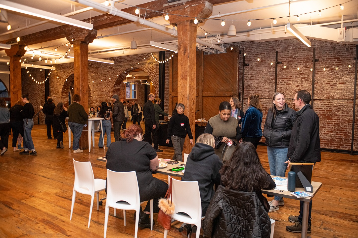 Thank you to everyone who joined us at Vibrant Voices to learn about and celebrate our incredible past recipients! We were honored to have you with us to be in community.
Big thanks to @devlisfoodcatering for the delicious appetizers and drinks!
To learn more about each of our recipients, be sure to check out their pages and support the amazing work they’re doing: Minds Matter Portland, First Matter Press, Portland Jobs with Justice, A List PDX, and Equitable Giving Circle.
Photos by: Ben Anang