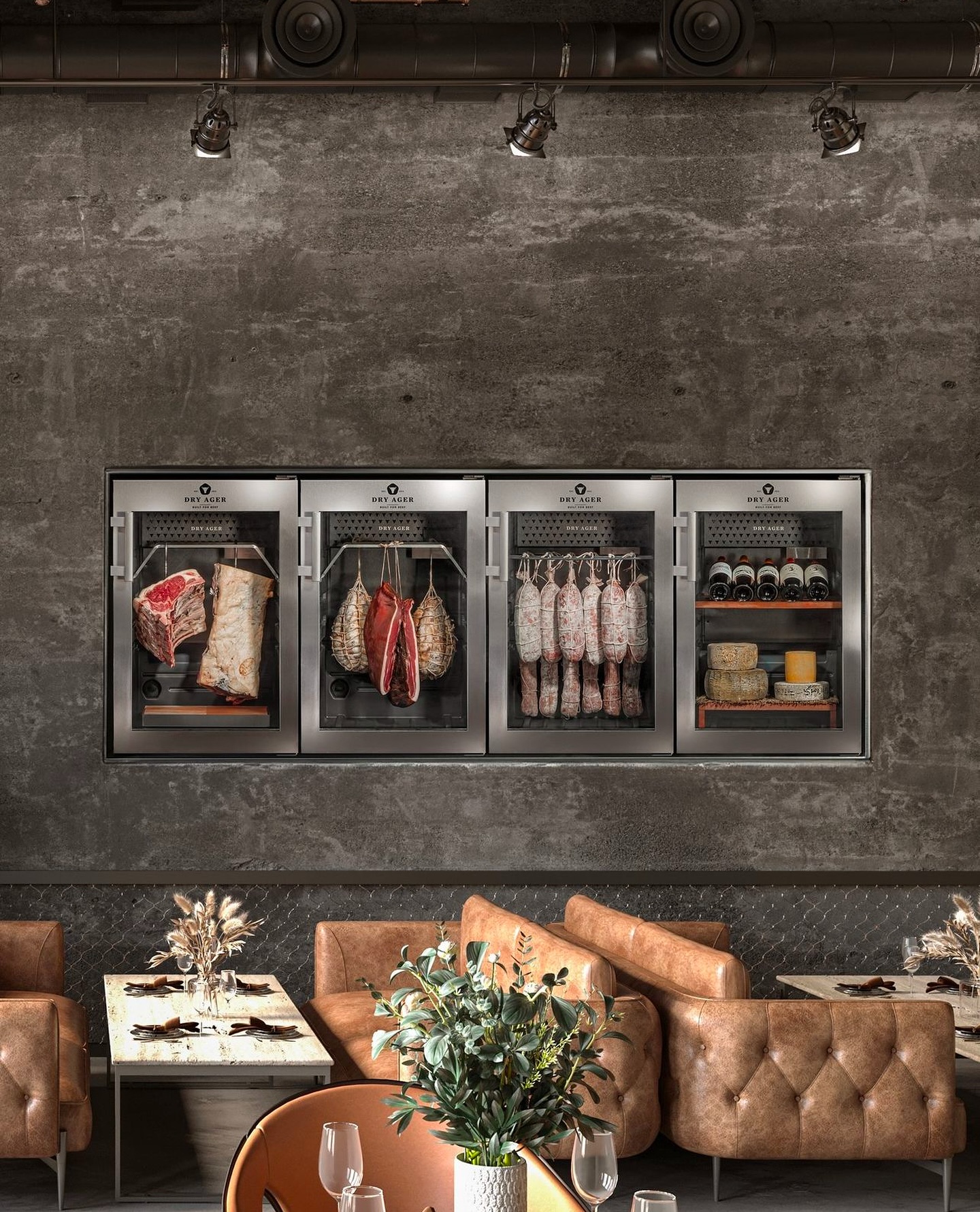 🔥 AGING PERFECTION AT A GLANCE! 🔥
Four Dry Agers, endless possibilities – succulent Dry Aged beef, flavorful ham, exquisite charcuterie, and the finest cheese. All at the same time, all at the highest level.
One look is all it takes – your guests will know:
Quality is the priority here. Craftsmanship you can see and taste!
📸: @dryager
#dryaging #perfection #flavor #meatlovers #charcuterielove #cheeselovers #gourmet #craftsmanship #premiumtaste #gastronomylover #art #metzgerei #dryager