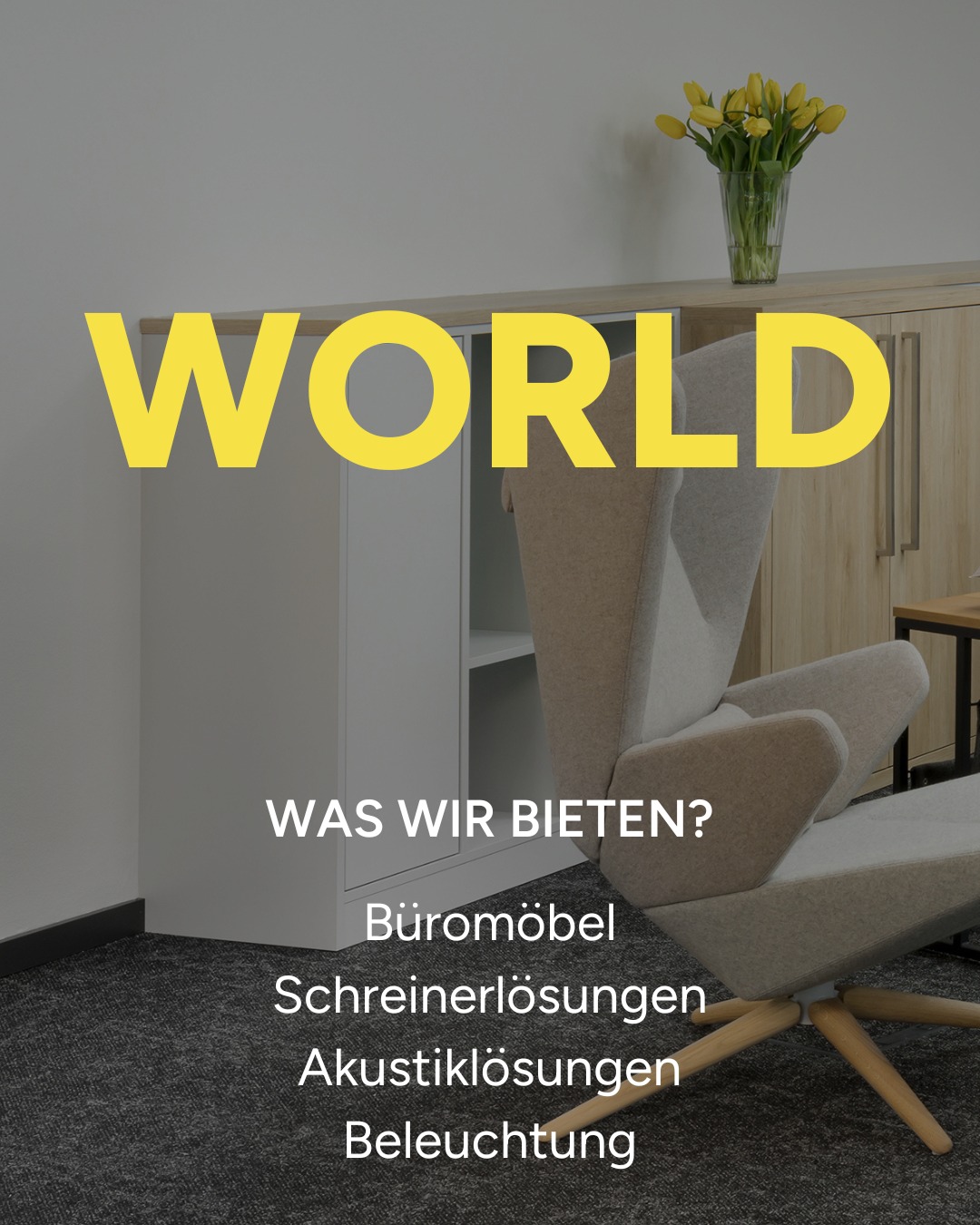 Ob Büromöbel, Schreinerlösungen, Akustiklösungen oder Beleuchtung – wir gestalten Arbeitswelten, die nicht nur funktional, sondern auch inspirierend sind!
✅ Ergonomische Büromöbel für mehr Komfort
✅ Individuelle Schreinerlösungen nach Maß
✅ Akustiklösungen für mehr Ruhe und Konzentration
✅ Durchdachte Beleuchtung für die perfekte Atmosphäre
Du willst dein Büro optimieren? Wir haben die Lösung! 🚀 Schreib uns eine Nachricht und lass dich beraten.
#Bürogestaltung #NewWork #Ergonomie #Akustik #Beleuchtung #Büromöbel #WorkSpace