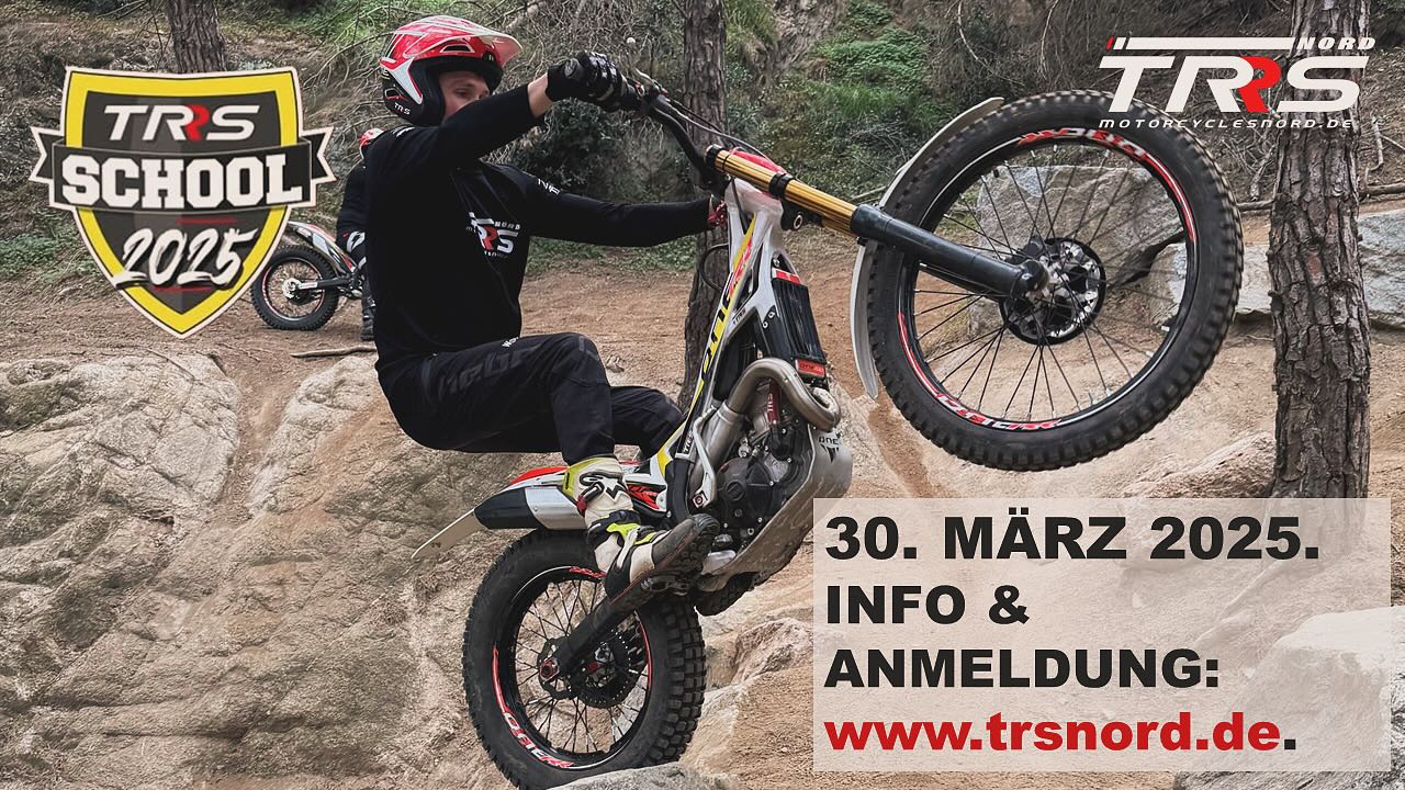 Jetzt anmelden! TRRS School 2025 im Norden am 30.03. in Ashausen. Alle Informationen und Anmeldung unter www.trsnord.de.