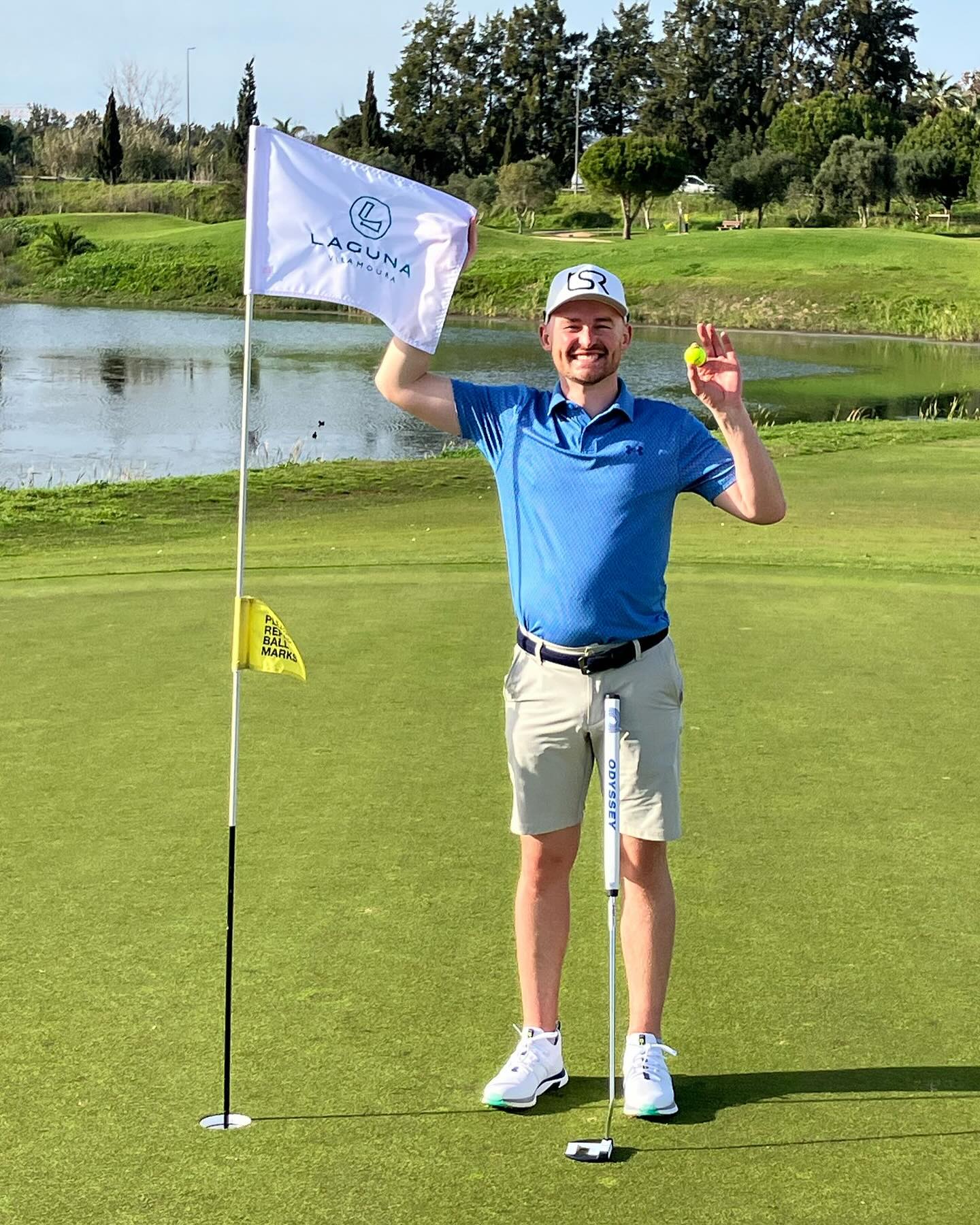 Pre pro-am Hole-In-One at Laguna 12th hole! 147 9iron 🎉 ⛳️