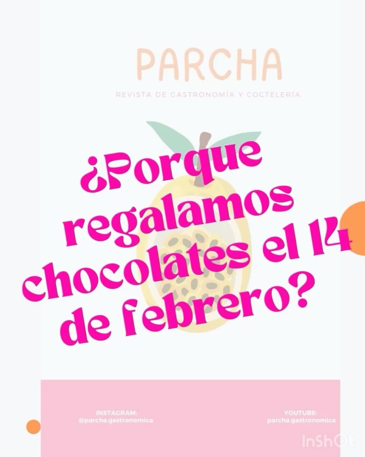 * ACTIVA EL SONIDO.
Entendemos que aún hay rastros de chocolate 🍫 en sus neveras luego de este fin de semana del amor. ¿Sabes de dónde nace esta tradición? Si nunca te lo habías cuestionado aquí te lo cuento. El artículo completo se encuentra ya publicado en Parcha gastronómica. 🧡 #parchagastronomica #fancyboxes