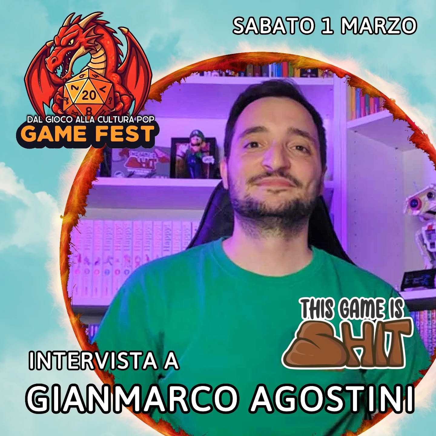 Ciao gente, dopo un po' di inattivitร fieristica legata a misteriose cose di cui saprete a tempo debito, ci vediamo sabato e domenica 1 e 2 marzo al Centro Commerciale Emisfero di Silea per la Game Fest.
Sabato ad una certa parlerรฒ del progetto TGIS, ma soprattutto in entrambe le giornate potrete passare a giocare al mio tavolo. ๐
Vi aspetto! ๐ฉ
#boardgame #giochidatavolo #thisgameisshit