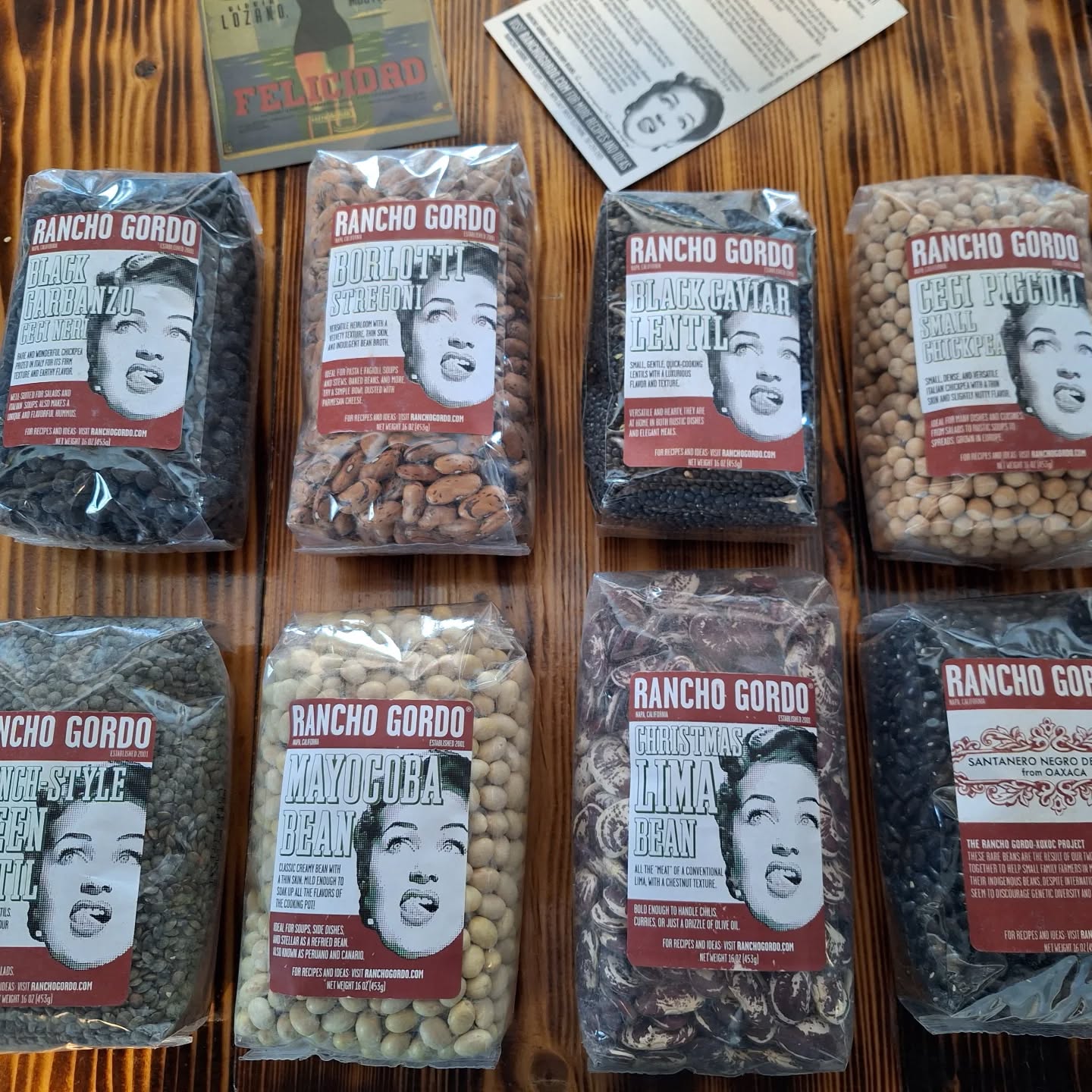 Just got my first shipment from @rancho_gordo . Can't wait to try some of their delicious-looking February Soup of the Day recipes. A couple of these are bean varieties I'm growing at Nanimal Farm this year -- this way I don't have to wait til fall harvest time to taste them!
.
.
.
.
.
#rancho_gordo #plantbasedeating #vegetarianfood #growyourownfood #wintersoup