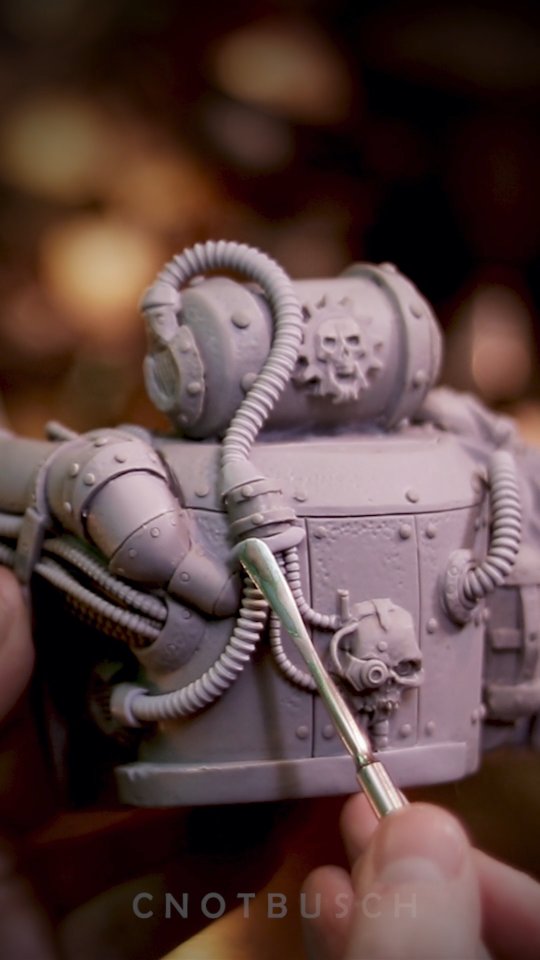 Happy Monday! The sculpting on the Space Marine-themed headphone stand is done. Here’s a look at the unpainted final sculpt.
I’m LIVE RIGHT NOW painting it—almost done! Come hang out and see it come to life. 🎨
Join us: TWITCH.TV/CNOTBUSCH
Also, this Wednesday, I’m giving away another ASTRO A50 X headset live on stream! 🎧 Winner will be announced at noon (CDT) so don’t miss it!
Materials I used:
Cosclay, Medium Firm
Cosclay C2 Clearbond
@cosclayusa
#spacemarine2 #sculpture #handmade #clayart #polymerclay #logitechgpartner