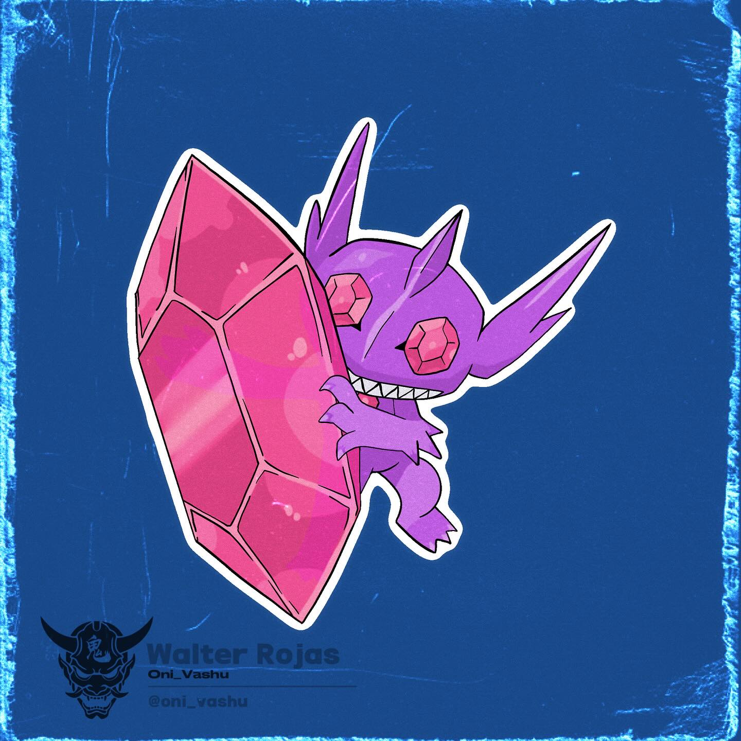 Sableye💎
Otro de mis pokemones favoritos.
#pokemon #pokemonfanart #fanart #sableye #sableyepokemon #drawing #animeart #pokeart #art #artoftheday #procreate #digitalart