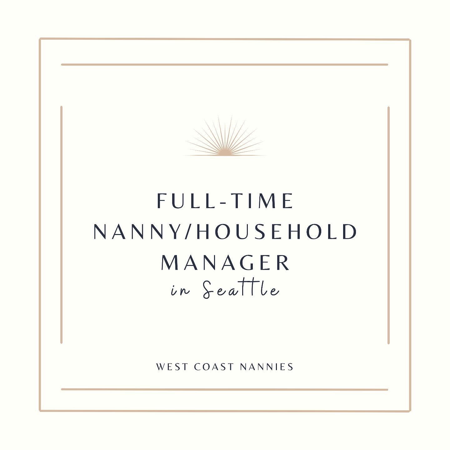 New position available in Green Lake! Long-term outlook, $40-45/hour, guaranteed hours, paid time off (sick leave, holidays, vacation) and nanny will be eligible for Health, Dental, Vision, and Life Insurance. Additionally, nanny is eligible for 401K benefits after 1 year of employment. Full details on the job board!