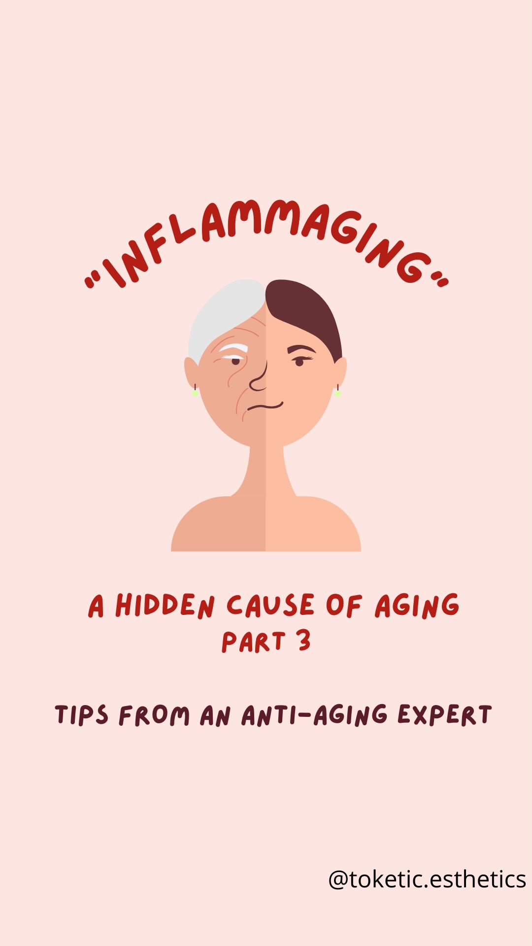 Inflammation makes you look older. Here are my top tips for an anti-inflammatory lifestyle:
💧Drink ample water s l o w l y throughout the day. I aim for 70oz/day
💃🏼Get in at least 20 mins of movement each day
🍒Eat anti-inflammatory foods (stay tuned for part 4!)
🧘🏻♀️Practice stress management each day
💤Get enough sleep! I aim for 8 hours
🧴Have an anti-inflammatory skincare routine (check out part 2 if this series!)
#skincare #antiaging #aginggracefully #healthylifestyle #lifestyle #holisticskincare #healthy #wellness #series