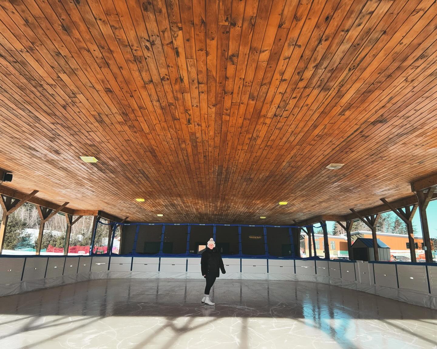 Early morning skate left me filled with joy and with frozen butt cheeks.