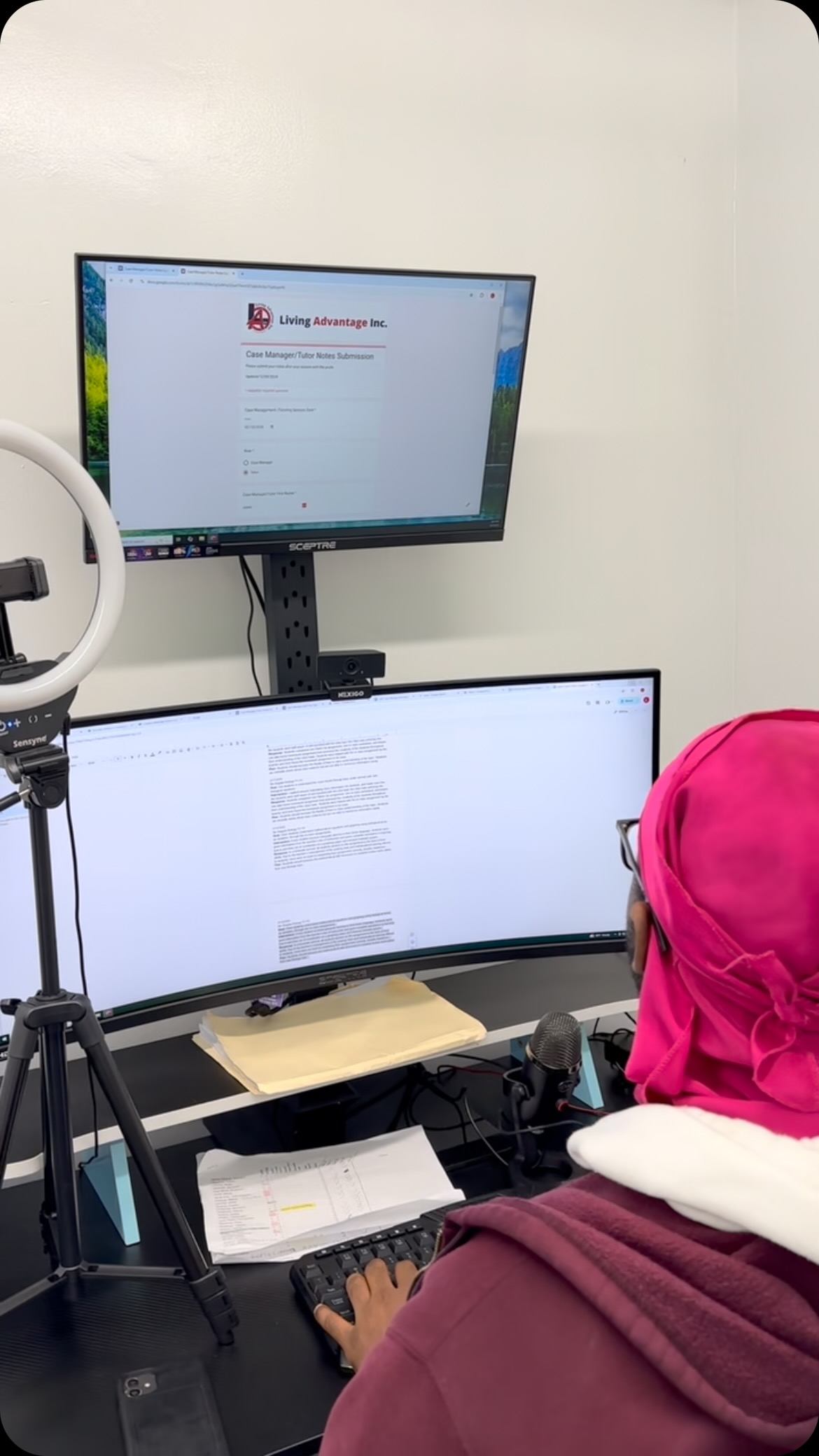 At Living Advantage’s LAYC Center, we’re more than just a space—we’re a safe haven where youth are supported, uplifted, and empowered! ❤️ See our dedicated tutors and case managers pour their hearts into guiding and inspiring every young person who will start walking through our doors soon. We can’t wait to make 2025 an incredible year full of growth, learning, and new opportunities! 🌟✨ #LAYCYouthCenter #SafeHaven #WeLoveYouth #ExcitedFor2025”