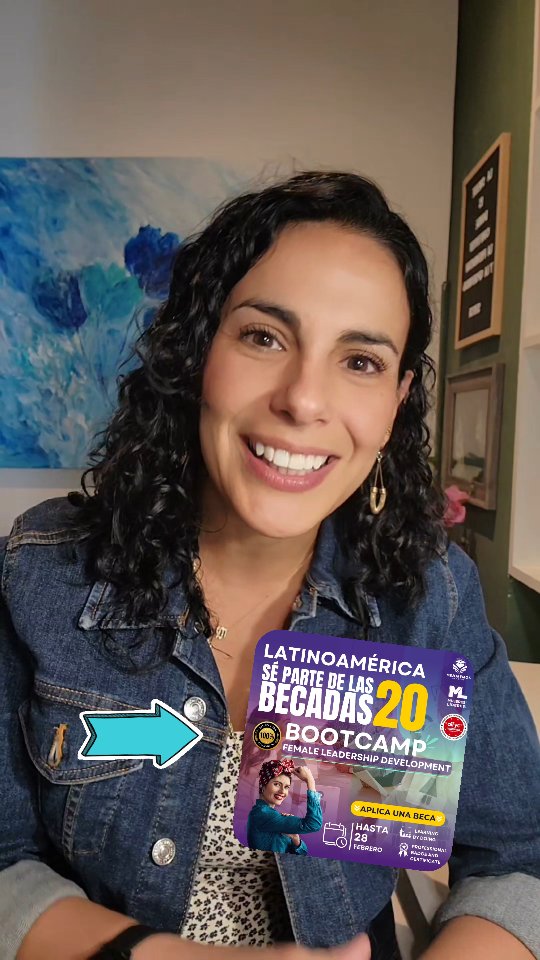 *El liderazgo para la transformación femenina ha llegado con doble Certificación Internacional por la Organización de Mujeres Líderes Latinoamérica y Asociación Iberoamericana de Formación*
Imagina poder adquirir nuevas habilidades, desarrollar liderazgo transformador para el cambio con casos reales, ser parte del *Female Leadership Day con mentoras expertas*, ser reconocida como Embajadora del Liderazgo, vincularte a una red de contactos de mujeres líderes a nivel internacional, construir networking con mentes brillantes de diferentes países en una *Ruta de aprendizaje totalmente práctica*.
¡ *Postula ahora* y prepárate para convertirte en *Global Female Leadership de la mano de expertas*!
🌟🏅 _Bootcamp con aval y sello de calidad de la Organización Mujeres Líderes de Latinoamérica_🌏✅️
*Completa el formulario* de aplicación para postular a una Beca, *no te llevará más de 3 minutos*.
LINK 👇.
https://nhdbcty60nq.typeform.com/to/ssxanvwg
*APLICA AHORA* ☝️
¡No pierdas esta oportunidad, nos vemos en el bootcamp!
Un abrazo grande, Gisse
@mejoremosacademy