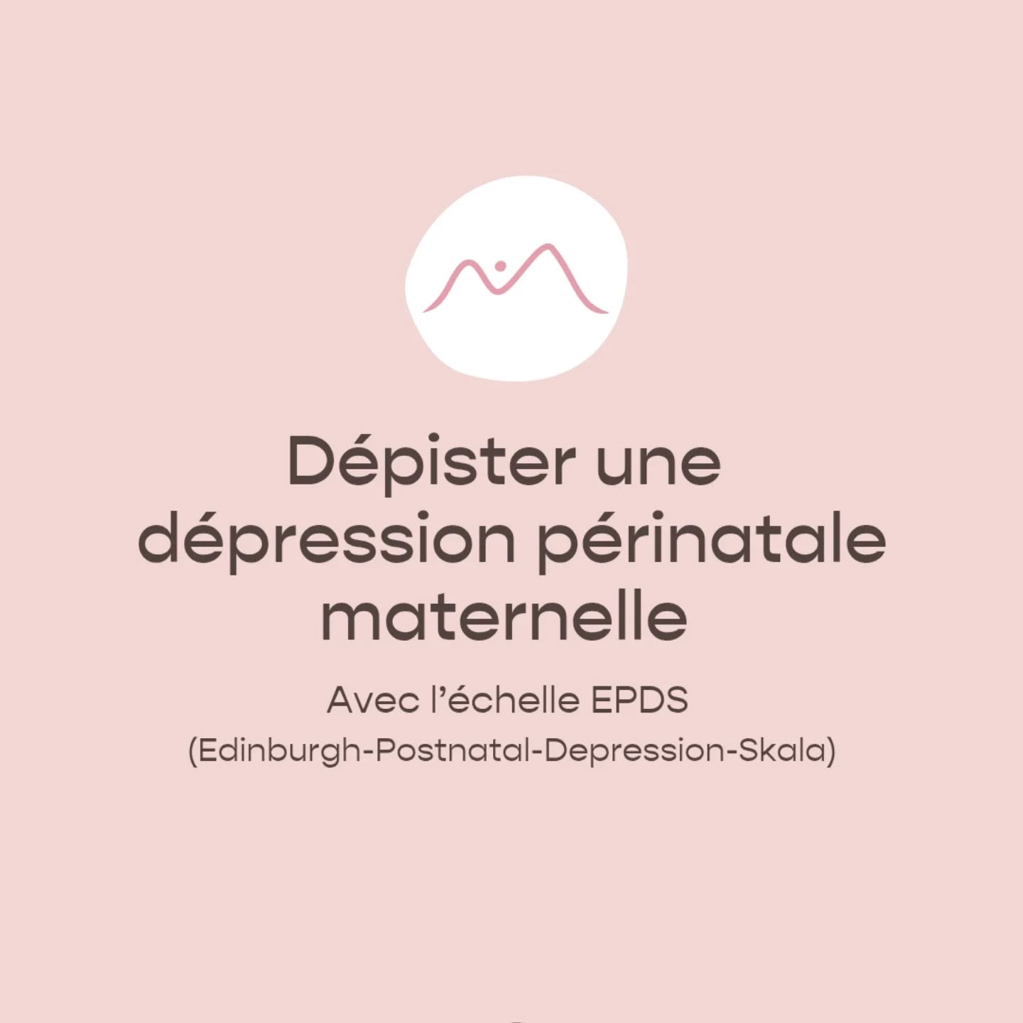 La dépression post-partum touche 1 femme sur 4.
La santé mentale périnatale ne doit plus être un tabou.
"Prendre sur soi", "être forte", "serrer les dents", se dire que "les autres y sont arrivés seuls, je dois y arriver sans aide", "le temps fera l'affaire" etc.
C'est faux.
Reconnaître les signes qui montrent une potentielle dépression périnatale comme la tristesse, des idées noires, le manque de sommeil et d'appétit, etc, permet d'avancer et de prendre soin de ta santé mentale.
Il suffit souvent de peu pour sortir du brouillard dans lequel la dépression périnatale peut faire vivre.
En prendre conscience, en parler, être accompagnée par un-e professionnel.le voire prendre un traitement comme béquille temporaire peut faire sortir de la dépression périnatale.
Je t'encourage à remplir ce questionnaire, idéalement en présence d'un-e professionnel.le formé.e en santé mentale durant ta grossesse et au fil de ton post-partum.
Avec un résultat au delà de 10, ose en parler à ta sage-femme, gynéco, pédiatre, médecin traitant ou autre professionnel qui t'accompagne.
Ne reste pas seule.
#santémentalepérinatale #epds #évaluation