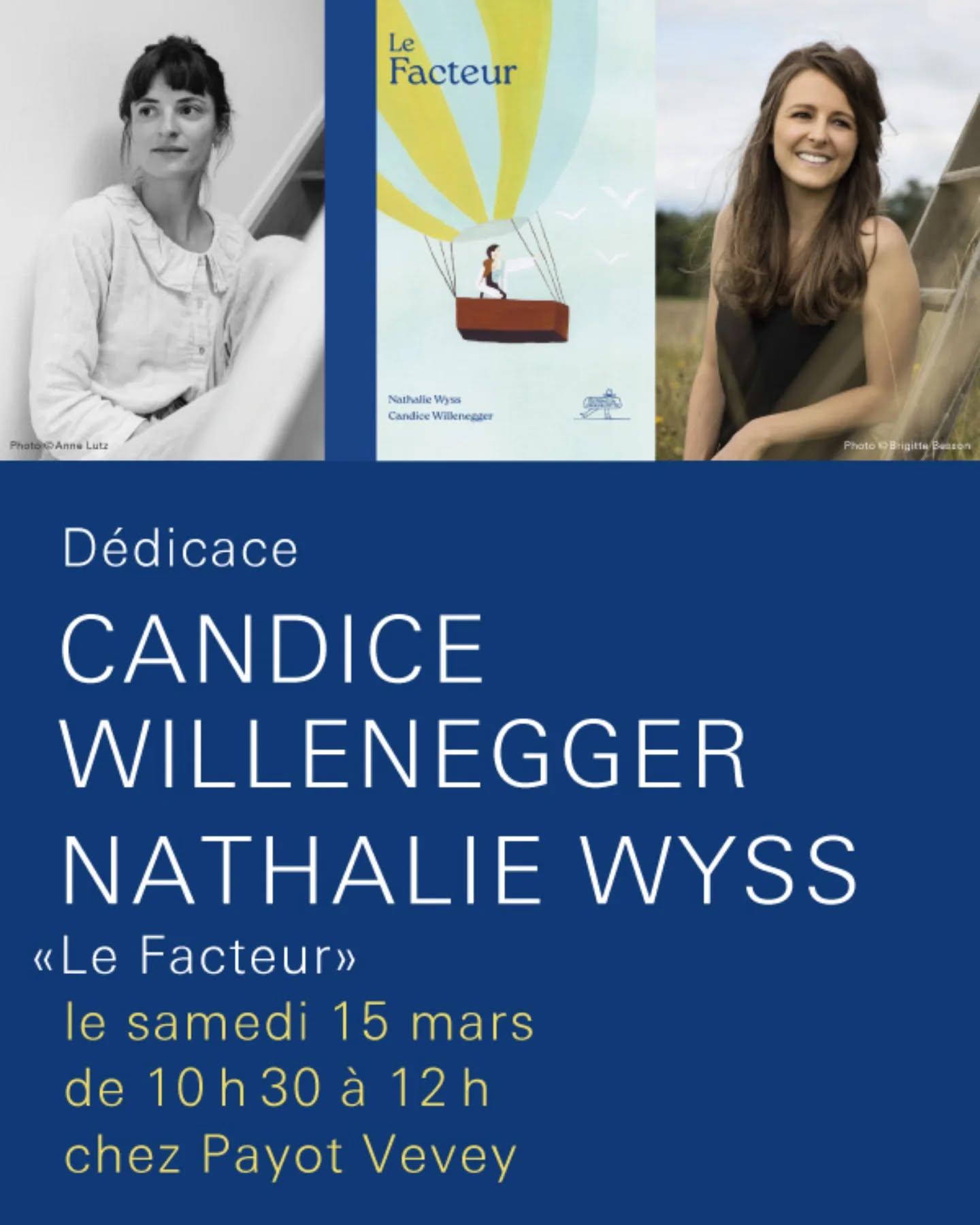 Un très grand merci à @payot.libraire pour cette invitation ! On se réjouit beaucoup !
💙💙💙
#payotvevey
#dedicace
#litteraturejeunesse