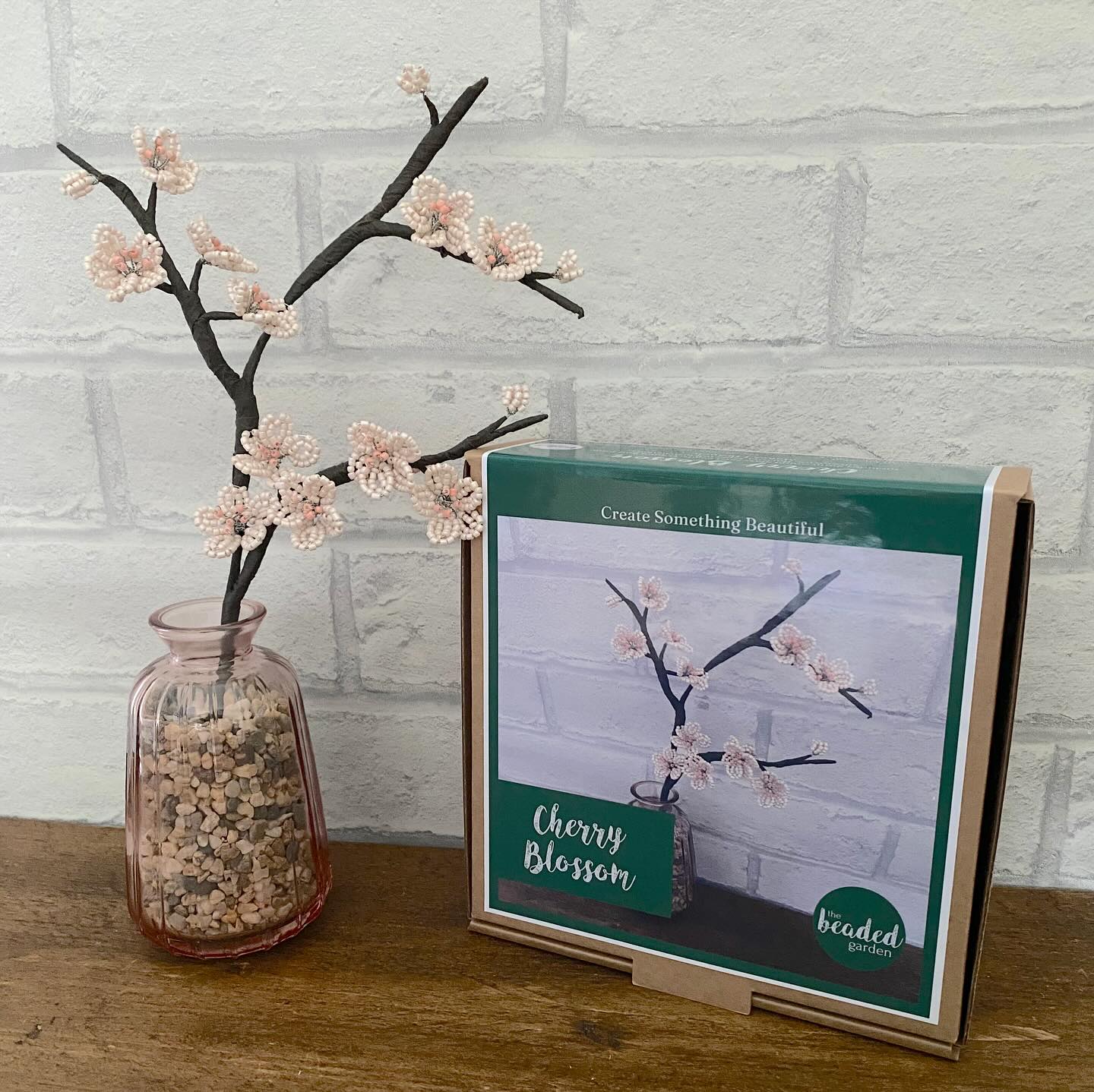 Cherry Blossom has finally been released! Make your own lifelike branch of flowers and buds.
#cherryblossom #blossom #diykit #craftkit #beadedflower #thebeadedgarden #beadflower #craft #crafttherapy