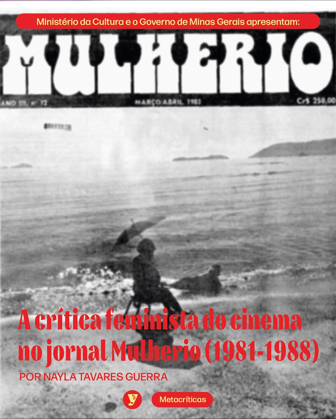 📽️✨ A crítica feminista no cinema brasileiro nos anos 80
Texto disponível em PT🇧🇷 e ES🇪🇸
Entre 1981 e 1988, o Jornal Mulherio foi um espaço fundamental para a construção de um olhar feminista sobre o cinema. Mais do que uma publicação alternativa, ele abriu caminho para um debate urgente sobre a representação das mulheres nas telas, destacando cineastas e críticas que questionavam estereótipos e reivindicavam novas narrativas.
No ensaio publicado no Sara y Rosa, @nayla_guerra resgata a importância do Mulherio como uma plataforma de resistência e análise cultural, mostrando como sua crítica cinematográfica ajudou a ampliar o olhar sobre a produção audiovisual brasileira.
📖 Leia o texto completo em sarayrosa.com e descubra como essa história segue ressoando nos dias de hoje.
#CinemaFeminista #CríticaFeminista #MulheresNoCinema #HistóriaDoCinema #Mulherio
🇪🇸
📽️✨ La crítica feminista en el cine brasileño en los años 80
Entre 1981 y 1988, el Jornal Mulherio fue un espacio fundamental para la construcción de una mirada feminista en el cine. Más que una publicación alternativa, abrió camino a un debate urgente sobre la representación de las mujeres en la pantalla, destacando a cineastas y críticas que cuestionaban estereotipos y reivindicaban nuevas narrativas.
En el ensayo publicado en Sara y Rosa, Nayla Tavares Guerra recupera la importancia del Mulherio como una plataforma de resistencia y análisis cultural, mostrando cómo su crítica cinematográfica ayudó a ampliar la visión sobre la producción audiovisual brasileña.
📖 Lee el texto completo en sarayrosa.com y descubre cómo esta historia sigue resonando en la actualidad.
#CineFeminista #CríticaFeminista #MujeresEnElCine #HistoriaDelCine #Mulherio