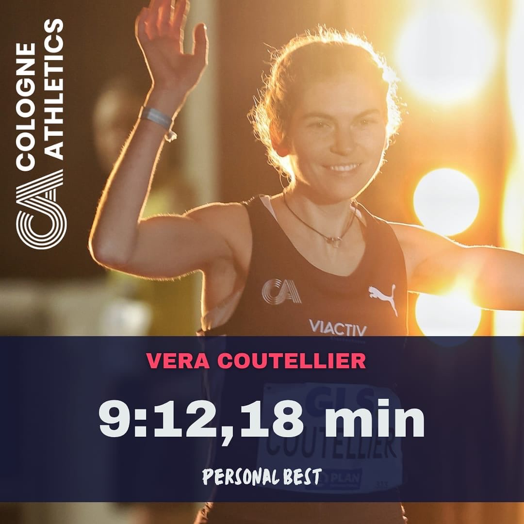 Hallen-DM Tag 1
@veracoutellier läuft in persönlicher Bestzeit auf Platz 5
@sarahh4153 läuft die zweit schnellste Zeit ihrer Karriere
Glückwunsch! Wir freuen uns auf morgen #teamca 💙🩶
#nationals #higher #faster #further #together #running #middledistance #trackandfield #athletics
📸 @dirkgantenberg