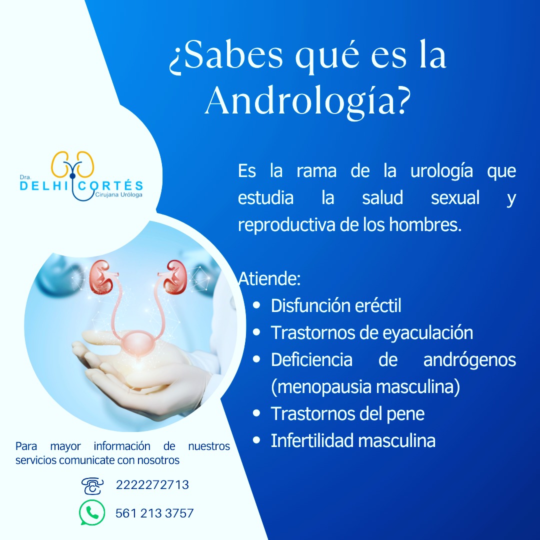 Tú salud es nuestra prioridad y nos seguimos actualizando.
Para más información agenda tu cita 👇
📞 Teléfono: 222 227 2713
✅ WhatsApp: 561 213 3757
Dirección:
📍 Periférico Ecológico 3507, int. 1229, Col. Emiliano Zapata, San Andrés Cholula
Horarios:
🕗Martes y jueves de 16:00 a 20:00 hrs
🕗Sábados de 10:00 a 14:00 hrs
👩⚕️ Dra. Delhi Cortés
Médico general, C.P. 09137489
Especialidad en urología, C.P. 12342044
Alta especialidad en Andrología
Certificación del consejo Mexicano de Urología, 1787
Aviso funcionamiento: 2421055056X00108
Aviso Publicidad: 2421052002A00087
#urología #urologo #médicourologo #urologa #urologocholula #urologacholula #médicocholula #urologoTlaxcala #Puebla #Tlaxcala #Cholula #Xalapa #Andrologo #infertilidad #disfuncionerectil