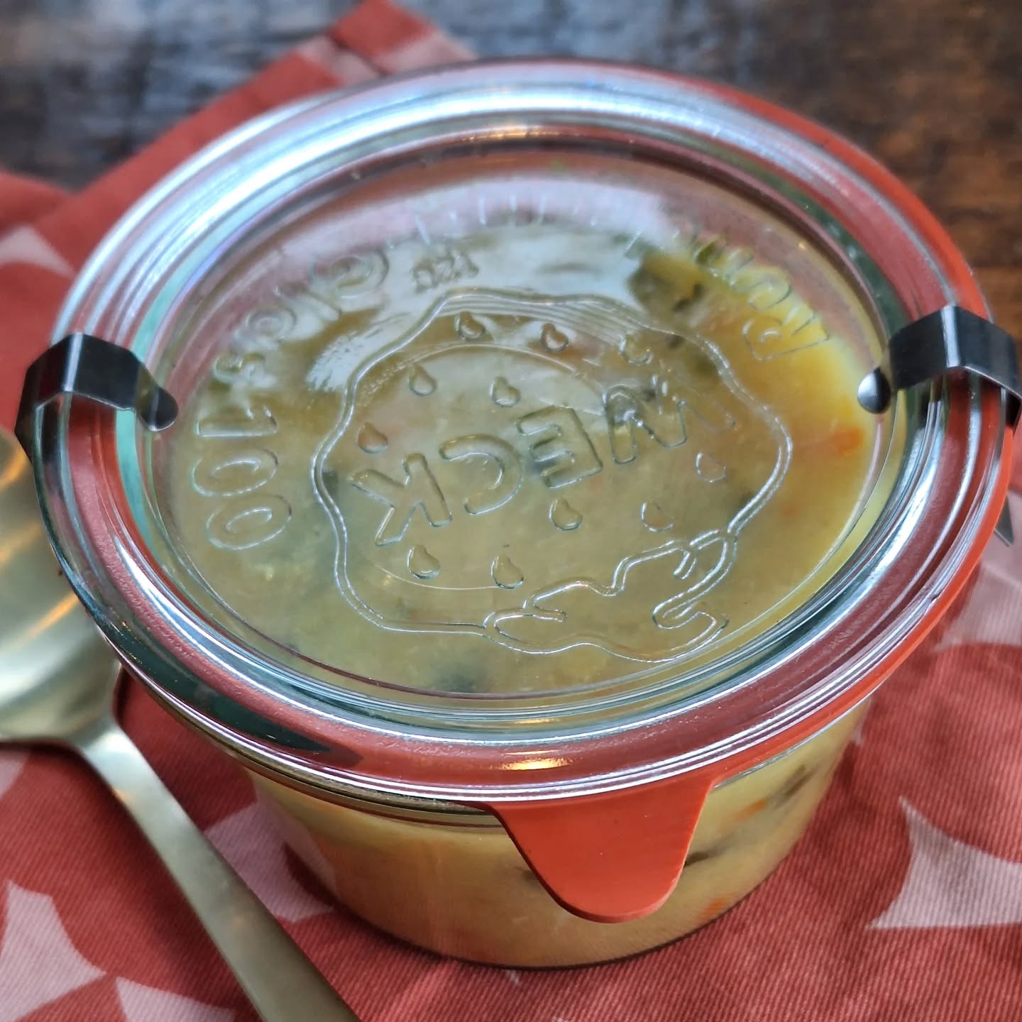 Our family has been felled by the flu this week, and our appetites have been poor. We've essentially been subsisting on homemade soups. Inspired by the @thegreendoorrestaurant cookbook, I made their red lentil potato soup. This soup is easy (I always have all of the ingredients on hand) and delicious. It's finished with lemon juice and lots of fresh cilantro for a boost of vitamin C to help support our immune systems. Red lentils are a great source of fiber, B vitamins, potassium, and zinc (a mineral vital for immunity). The best part is: leftovers for lunches the next day!