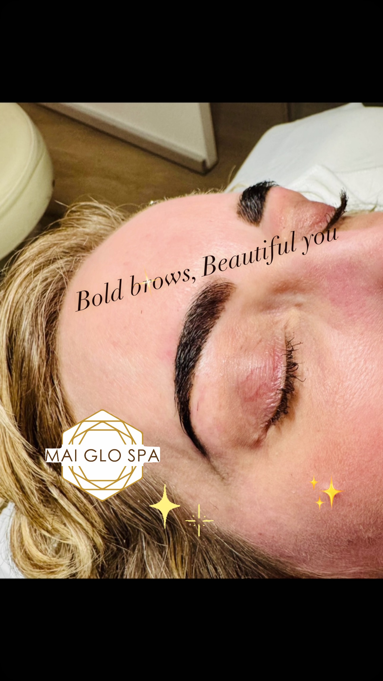 “Bold Brows, Beautiful You! ✨”
Never underestimate the power of perfectly tinted brows! A simple tint can:
✔ Add depth and definition to your face
✔ Enhance your natural features effortlessly
✔ Make thin or light brows look fuller
✔ Cut down your makeup routine—wake up with ready-to-go brows!
Whether you want a soft, natural look or a bold, striking effect, brow tinting is the game-changer you need. Ready to level up your beauty routine? Book your tint today @maiglospa !
#BrowGameStrong #TintedBrows #EffortlessGlow
Let me know if you want a different tone or style!