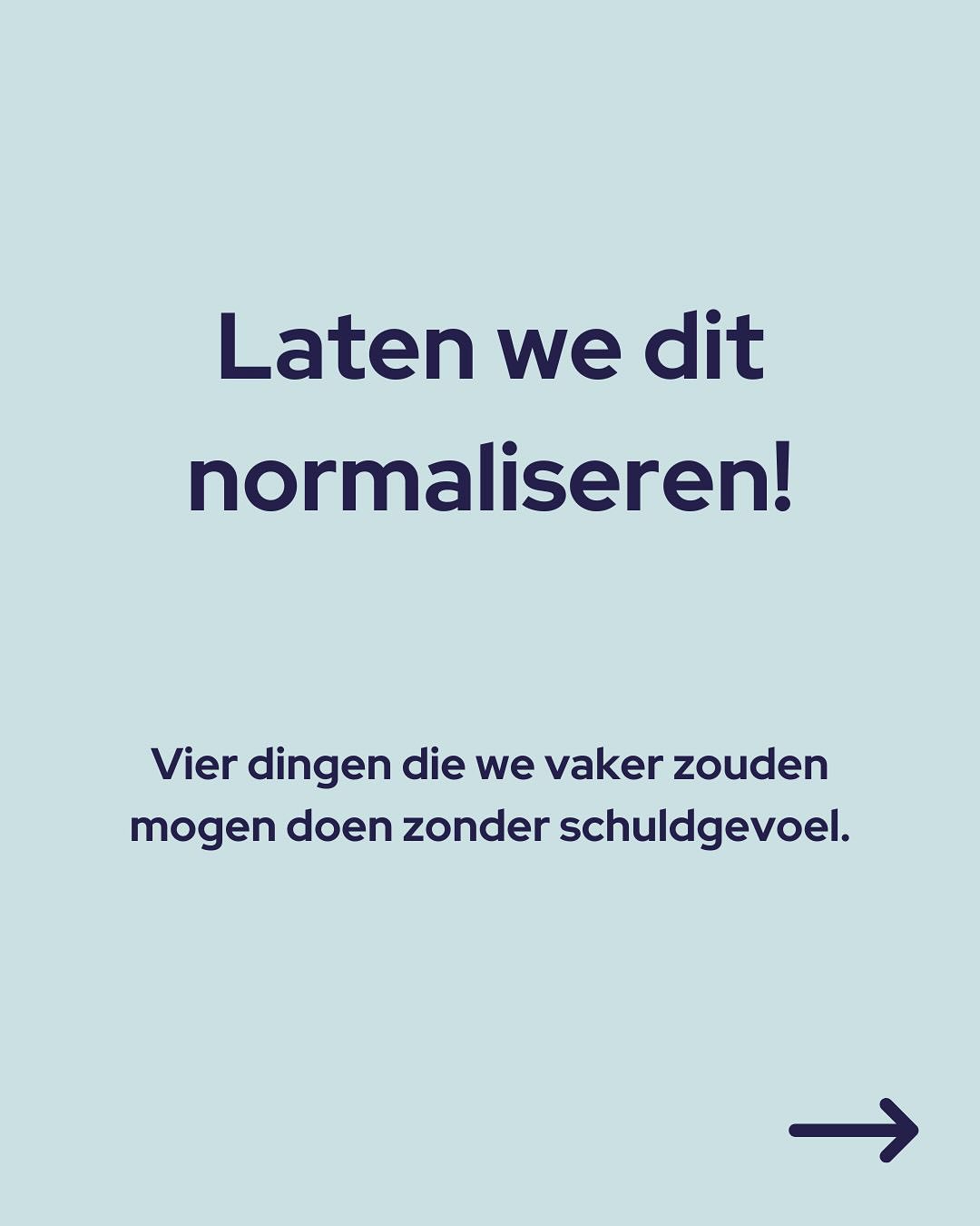 Welke van deze 4 wil jij meer normaliseren?
1️⃣ Praten over hoe we ons écht voelen, ook op de moeilijke dagen.
2️⃣ Durven hulp vragen.
3️⃣ Gezonde grenzen stellen.
4️⃣ Fier zijn op je eigen talenten en successen.
1,2,3 of 4? Of allemaal?
#minderstress #stress #stresstips #burnout #stresscoaching #grenzen #zelfzorg