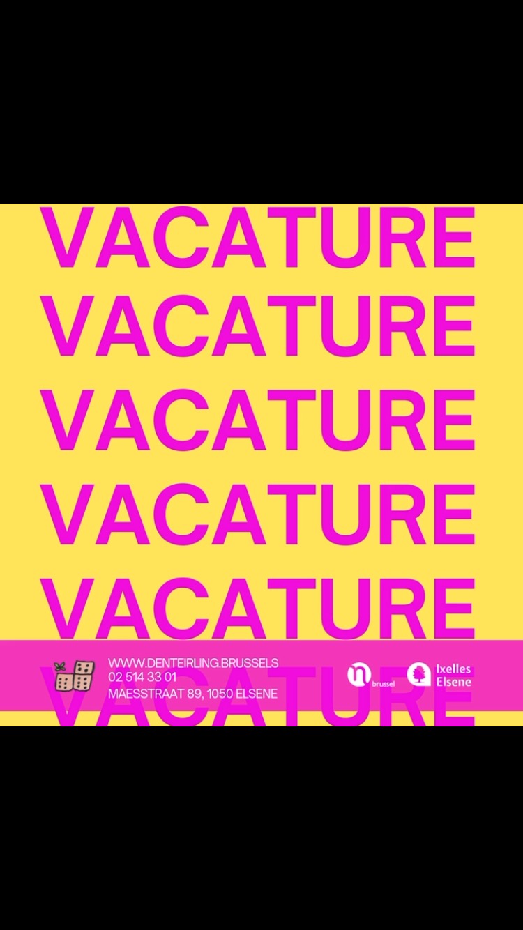 📢 **Wij zoeken een tijdelijke activiteitenbegeleider!** 🎨🌿🍲
Wil jij tijdelijk ons team bij vzw Den Teirling versterken? We zoeken een enthousiaste **activiteitenbegeleider** om onze leden te begeleiden bij ateliers zoals koken, tuinieren en sport! Heb je energie, creativiteit en een hart voor mensen met een psychische kwetsbaarheid? 💙
👉 **4/5 job - Vervangingscontract**
📍 **Elsene, Brussel** (Geco-statuut vereist)
🔗 Solliciteer nu! Stuur je CV & motivatie naar **ella@denteirling.be**
https://11.be/vacatures/activiteitenbegeleidster-vzw-den-teirling-4-dagen-week-geco-actiris-vervangingscontract
#Vacature #JobsBrussel #SociaalWerk #Creatief #denteirling