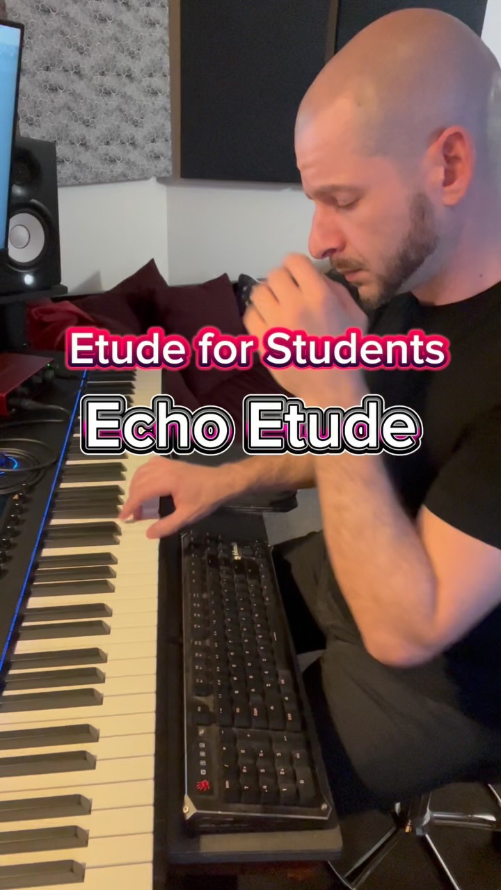 “An etude for intermediate students, focussing on shaping dynamics across repetitive figures, sustaining repetitive control, and highlighting melodic focal points within a consistent texture.”
Check it out on SoundCloud!
Wanna learn this piece? Come check us out on greshampianolessons.com
.
.
.
.
.
#pianolessons #piano #pianoteacher #music #musiclessons #musiceducation #portland #happyvalley #gresham #pianoetude #etude