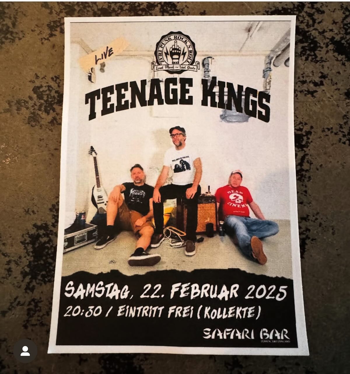 Morgen in der Safari Bar 🥳🤘🙈💊